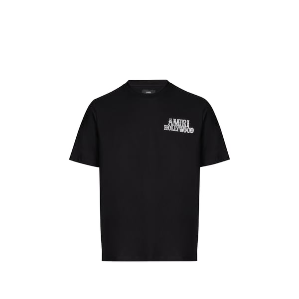T-shirt imprimé en coton Noir S Male