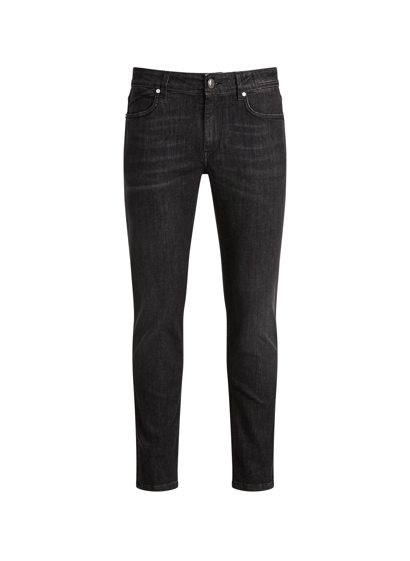Jean slim Rubens-30 en coton mélangé RE HASH Noir