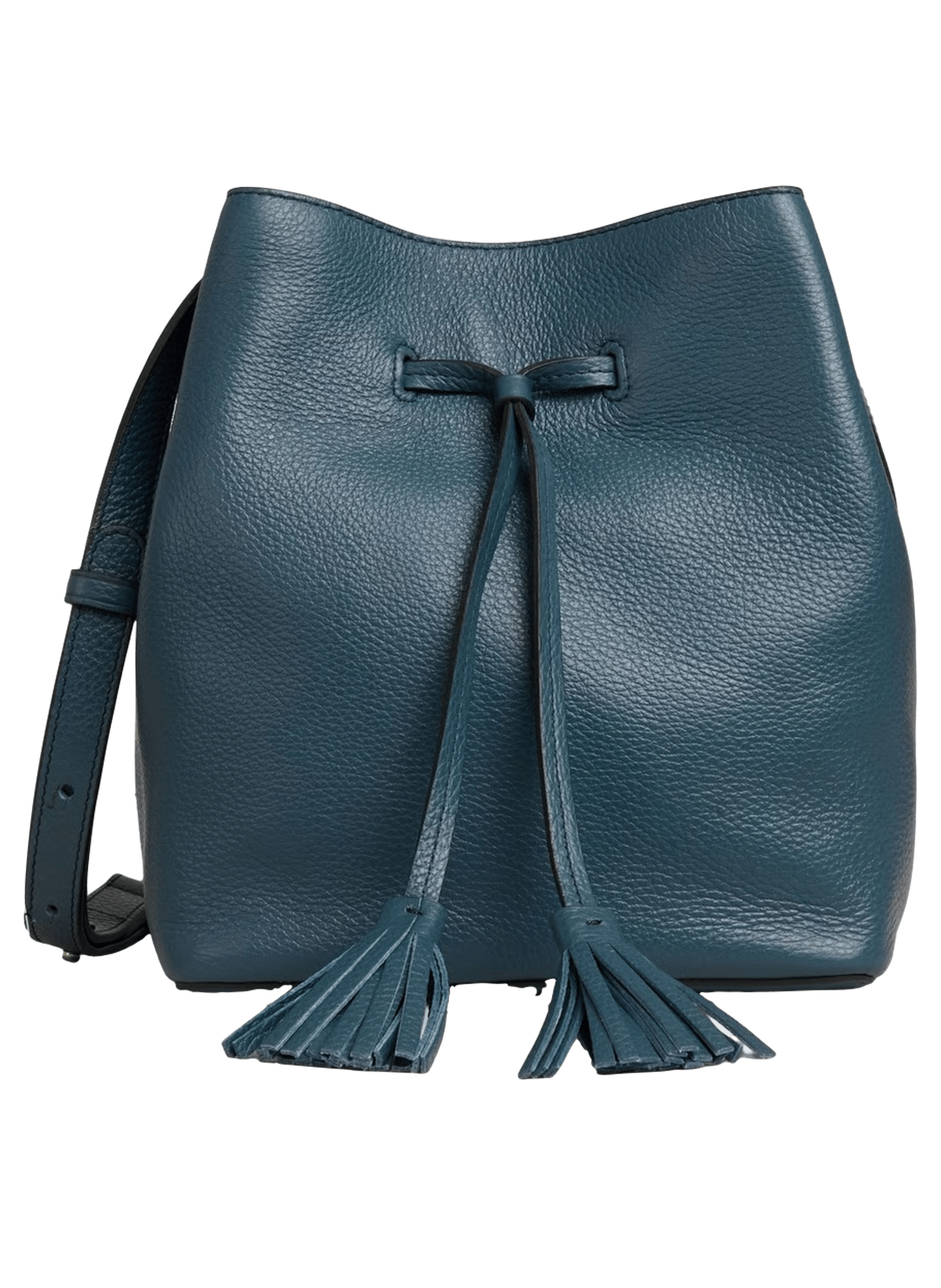 Sac seau en cuir - mini saxo 2 GERARD DAREL Bleu