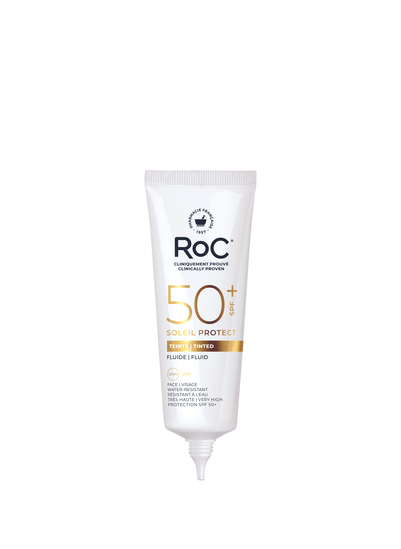 Soleil Protect Fluide Anti-Taches Brunes Unificateur SPF50 (teinté) ROC No color