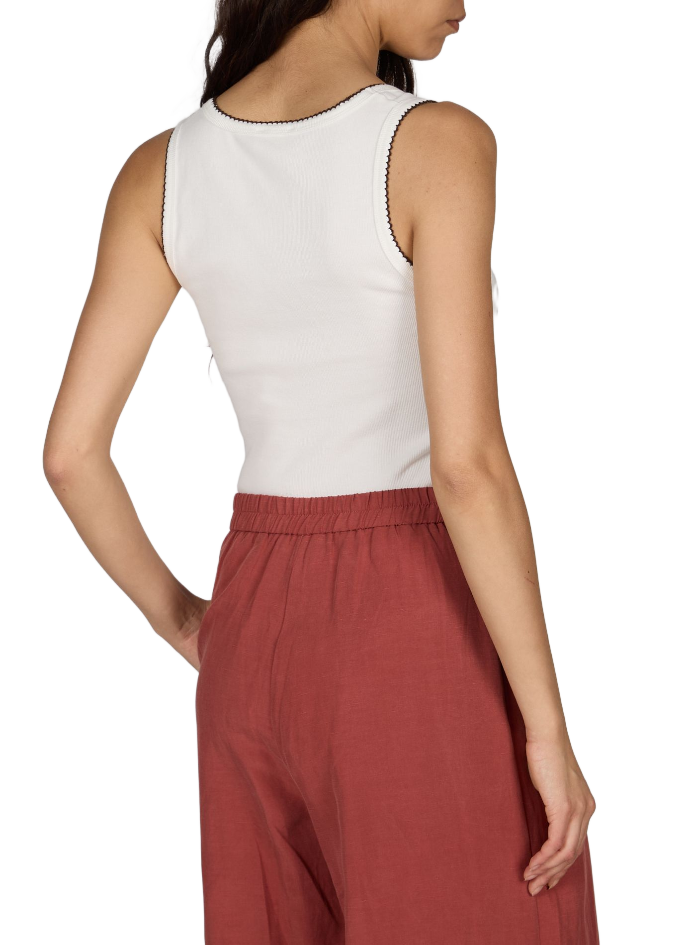 Isena blended cotton tank top ARTLOVE Beige