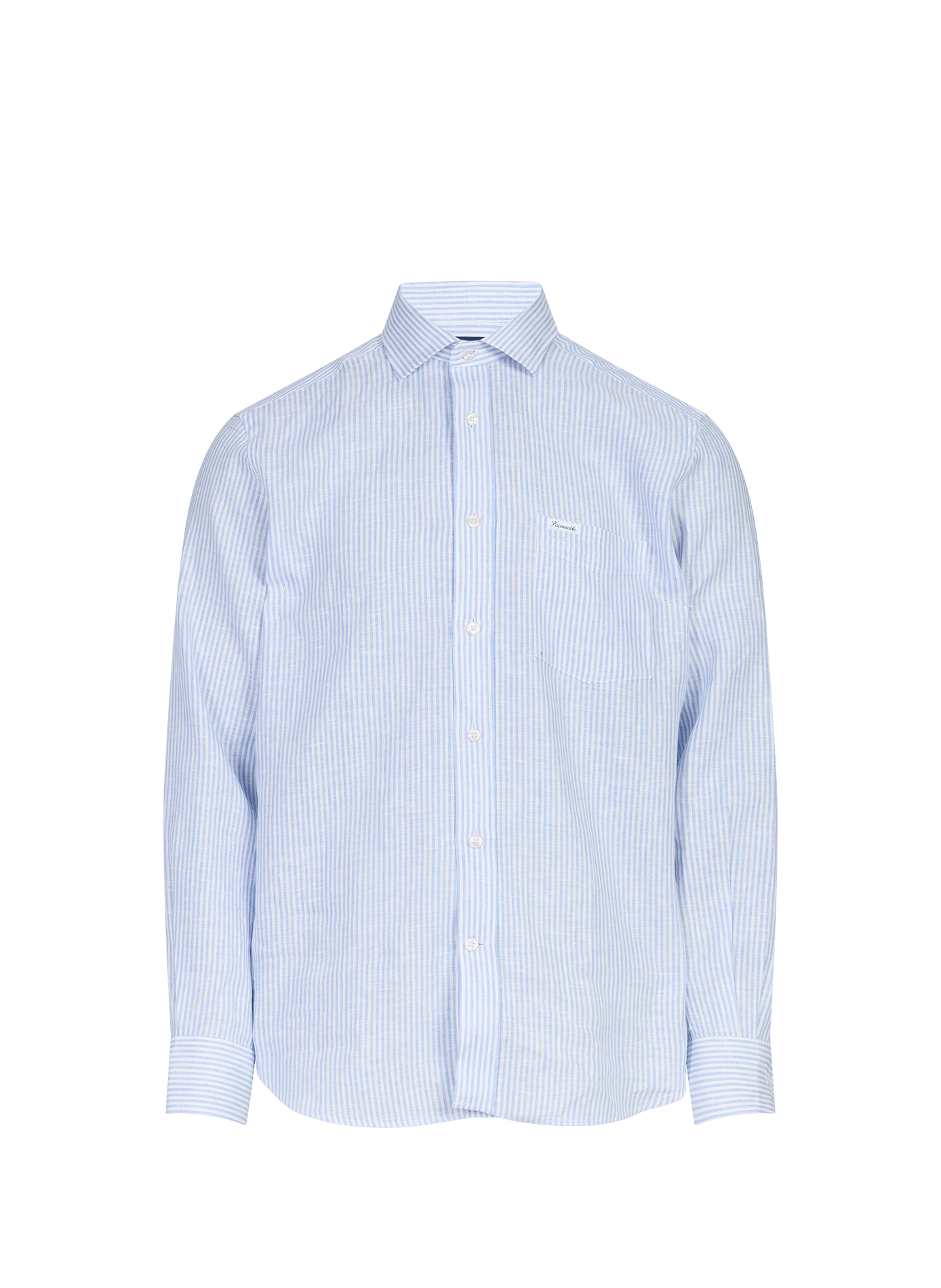 Linen shirt FACONNABLE Blue