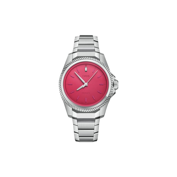 Montre automatique Oris ProPilot X Miss Piggy en acier inoxydable Montre automatique Oris ProPilot X Miss Piggy en acier inoxydable
