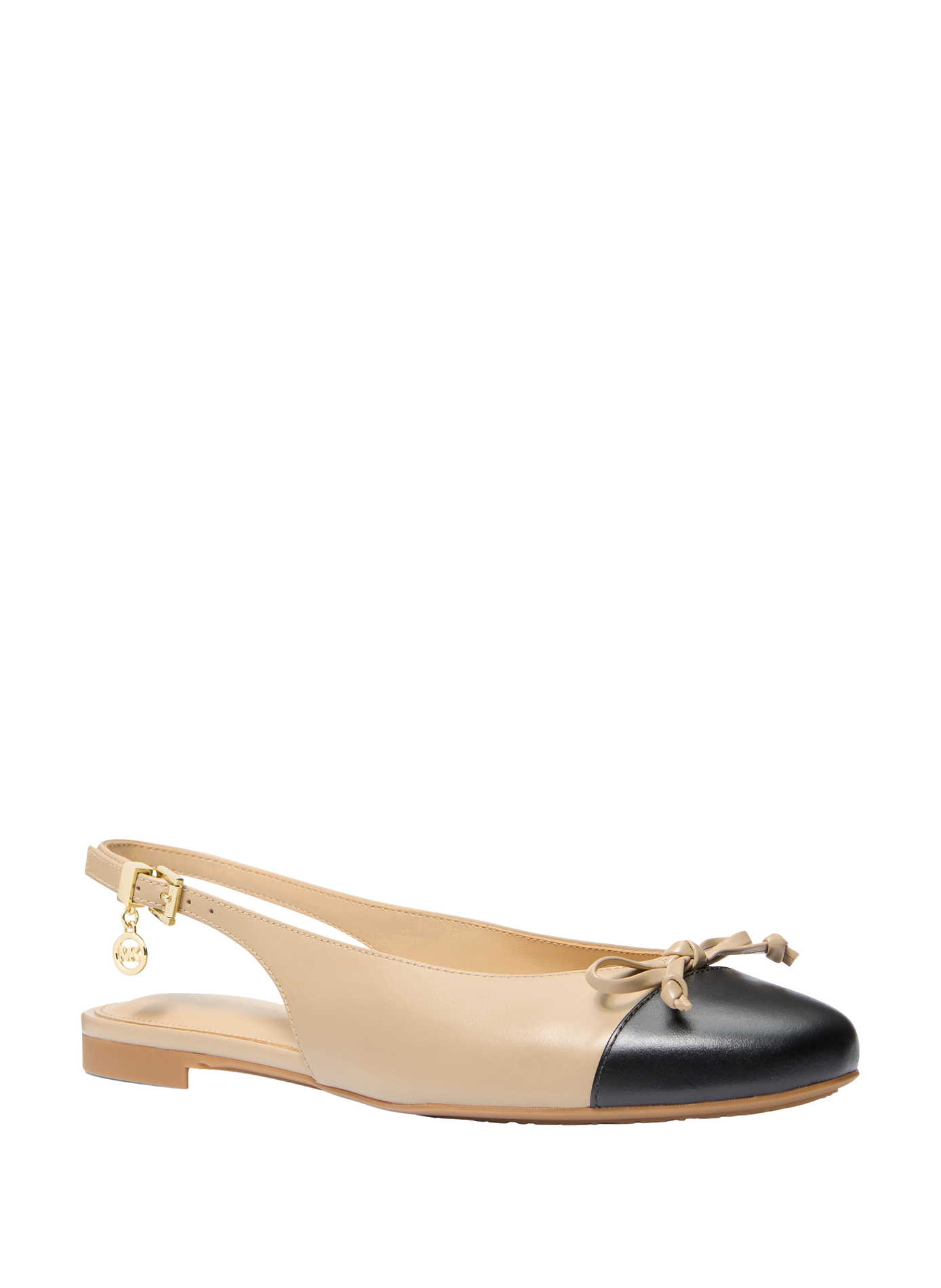 Leder-Slingbacks MICHAEL KORS Beige