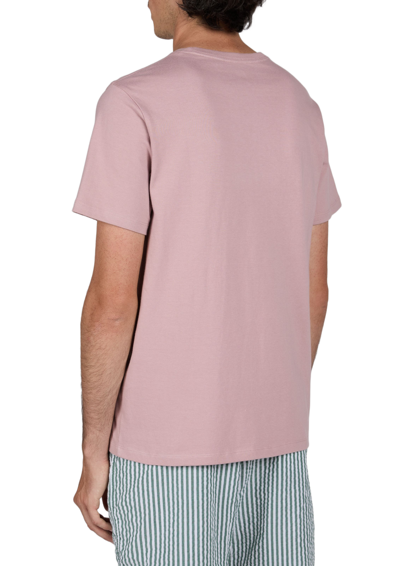 Gerader Baumwoll-T-Shirt LEVI'S Rosa