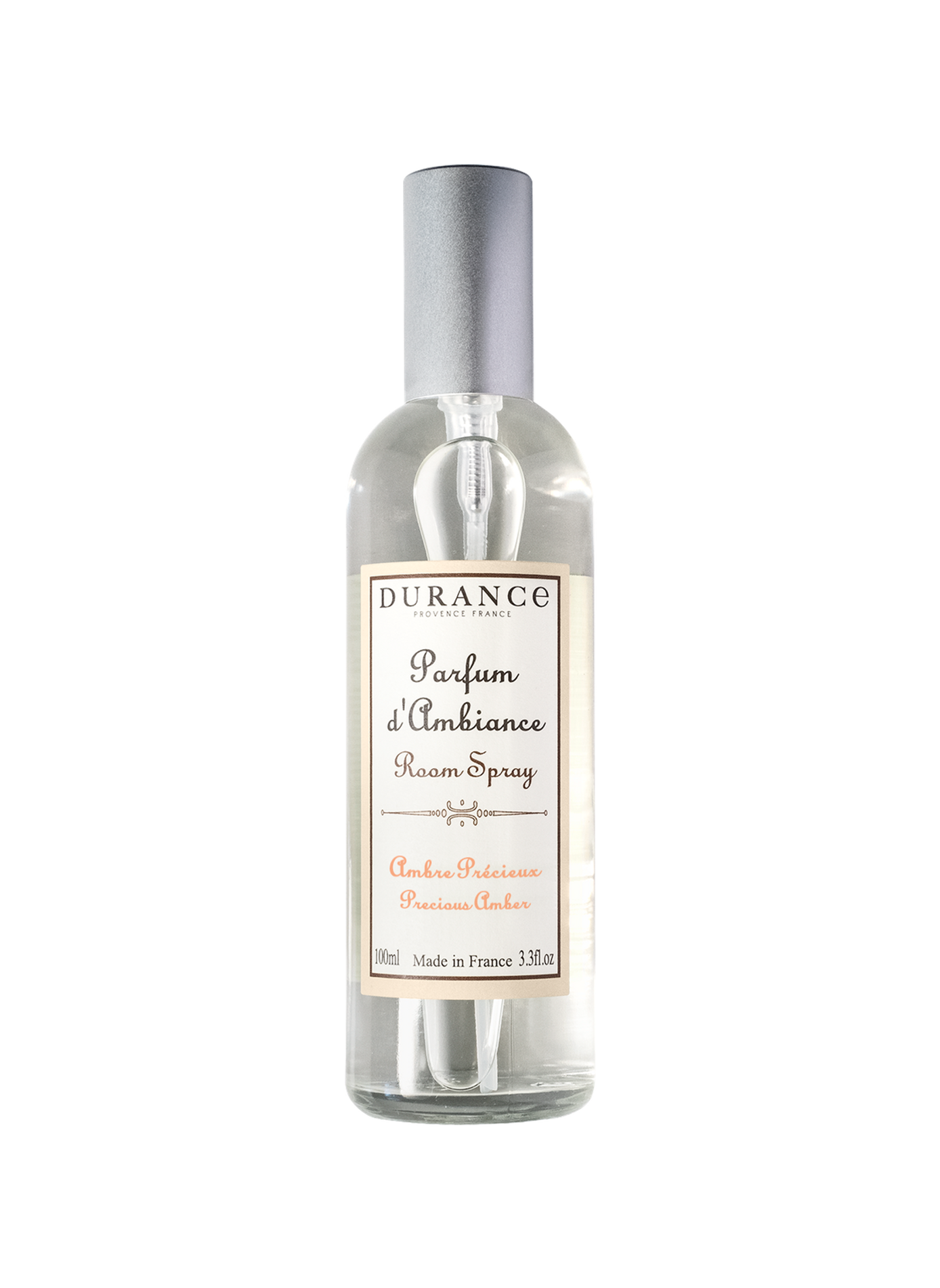 Geurige sfeerspray Precieuze Amber 100ml DURANCE Oranje