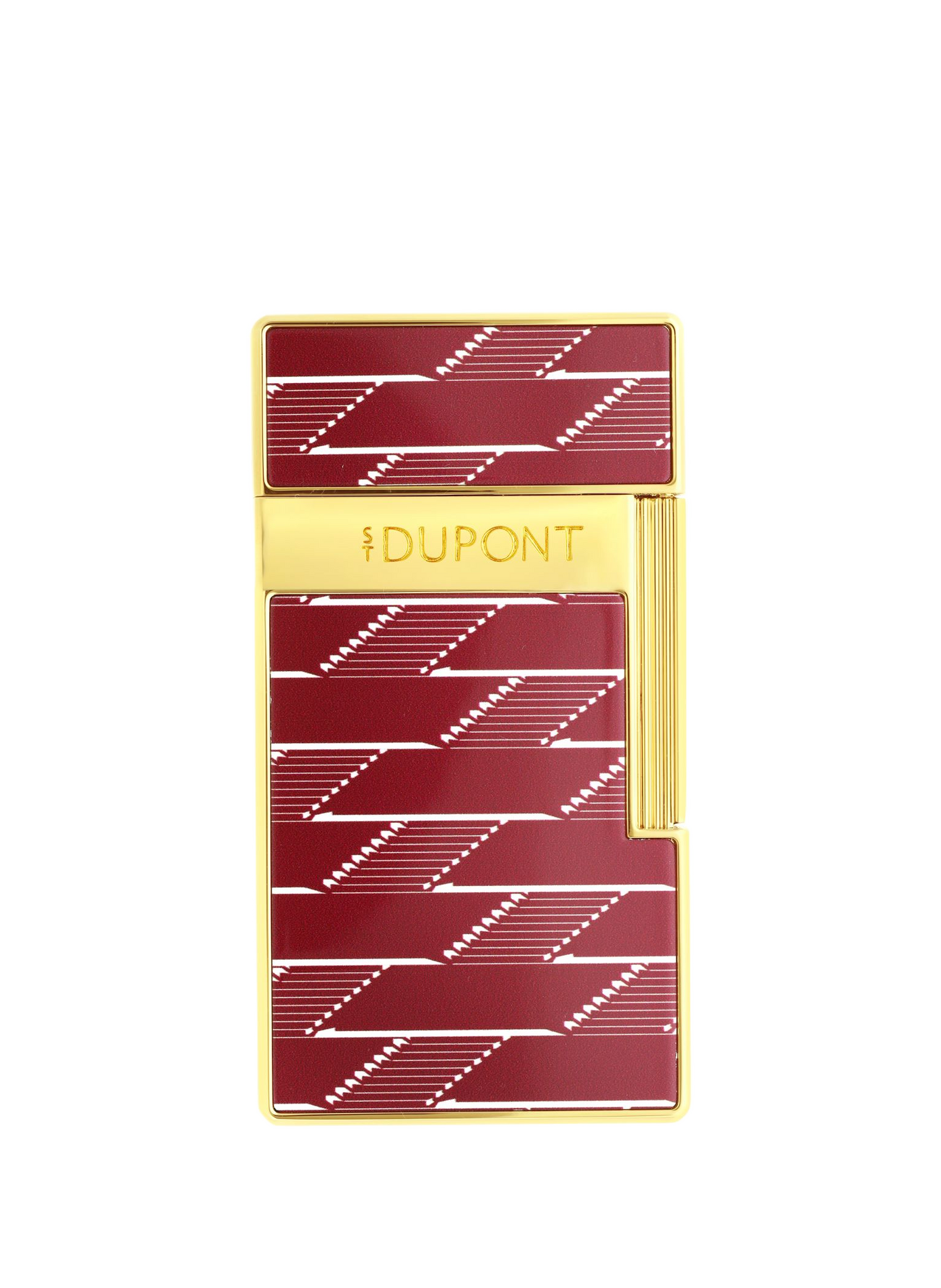 Monogram 1872 Lacquered Lighter S.T. DUPONT Red