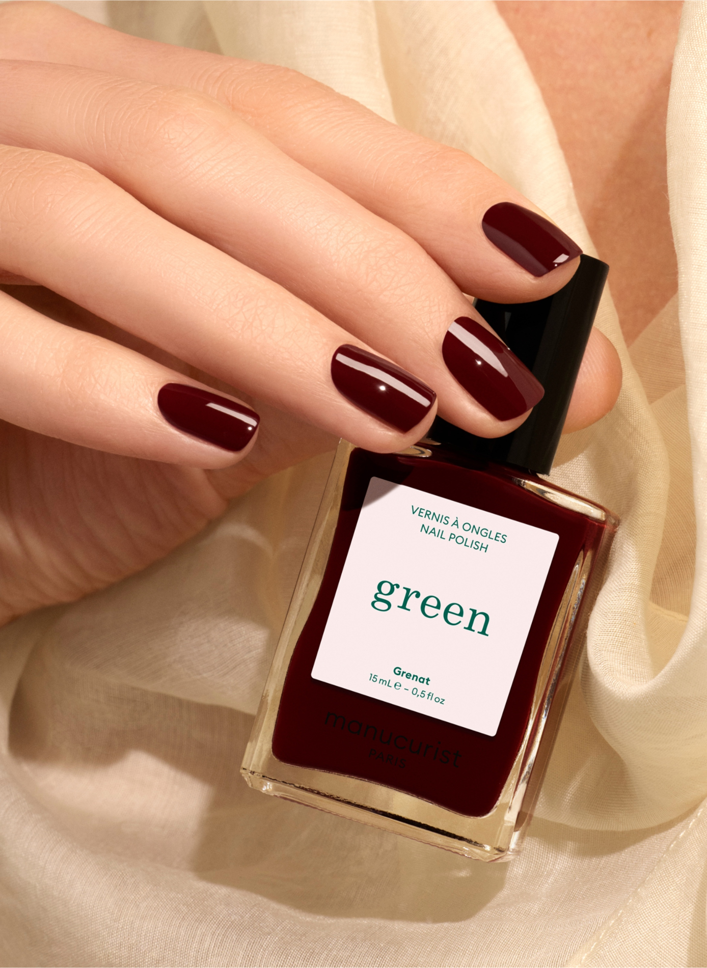 Green - Grenat MANUCURIST Rouge maronné