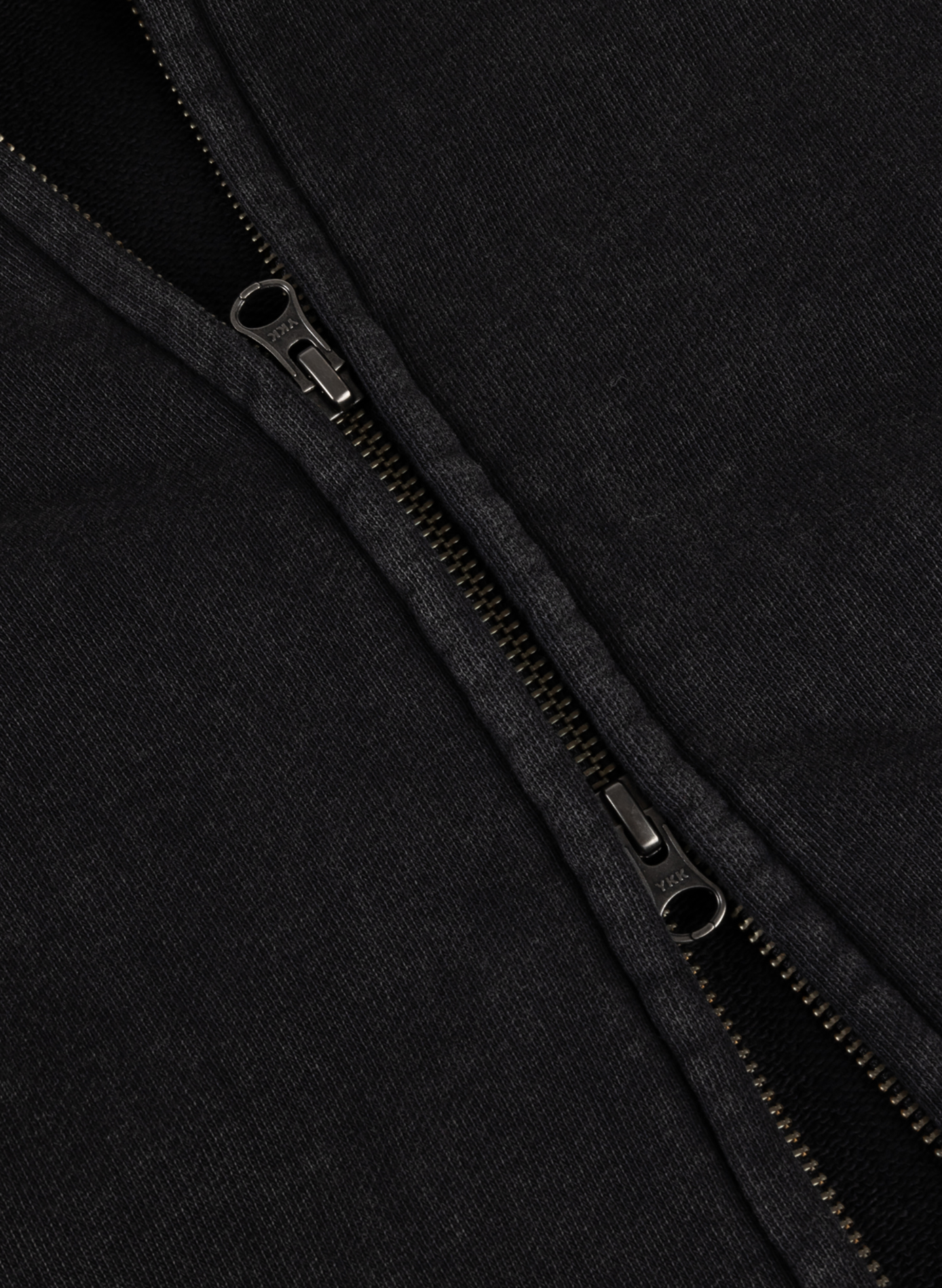 Straight-fit cotton sweatshirt with embroidered logo DIME Black