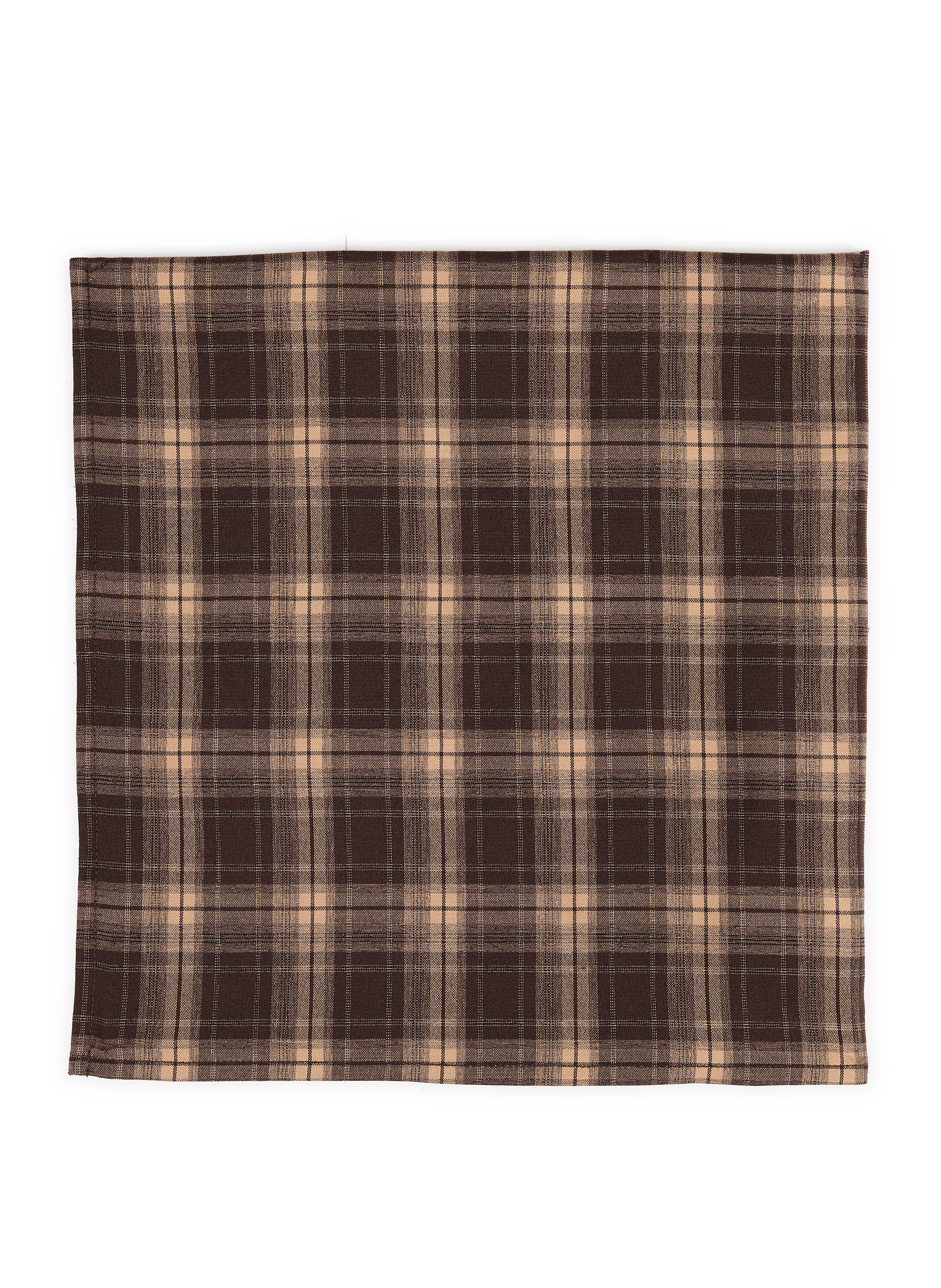Vilene checked scarf VILA Brown