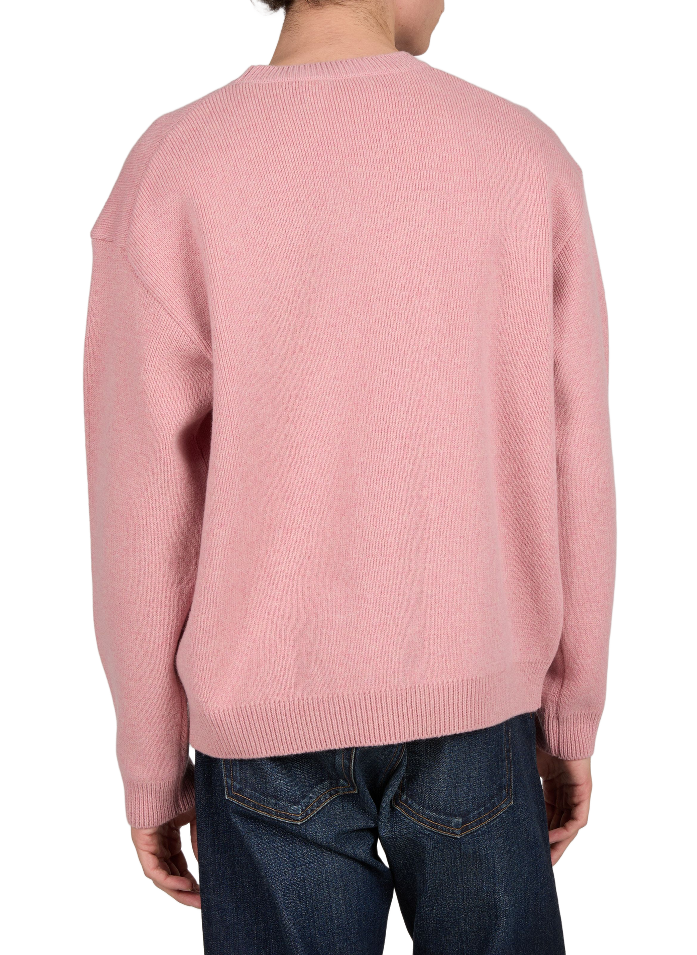 Oversized wool jumper MAISON KITSUNÉ Pink