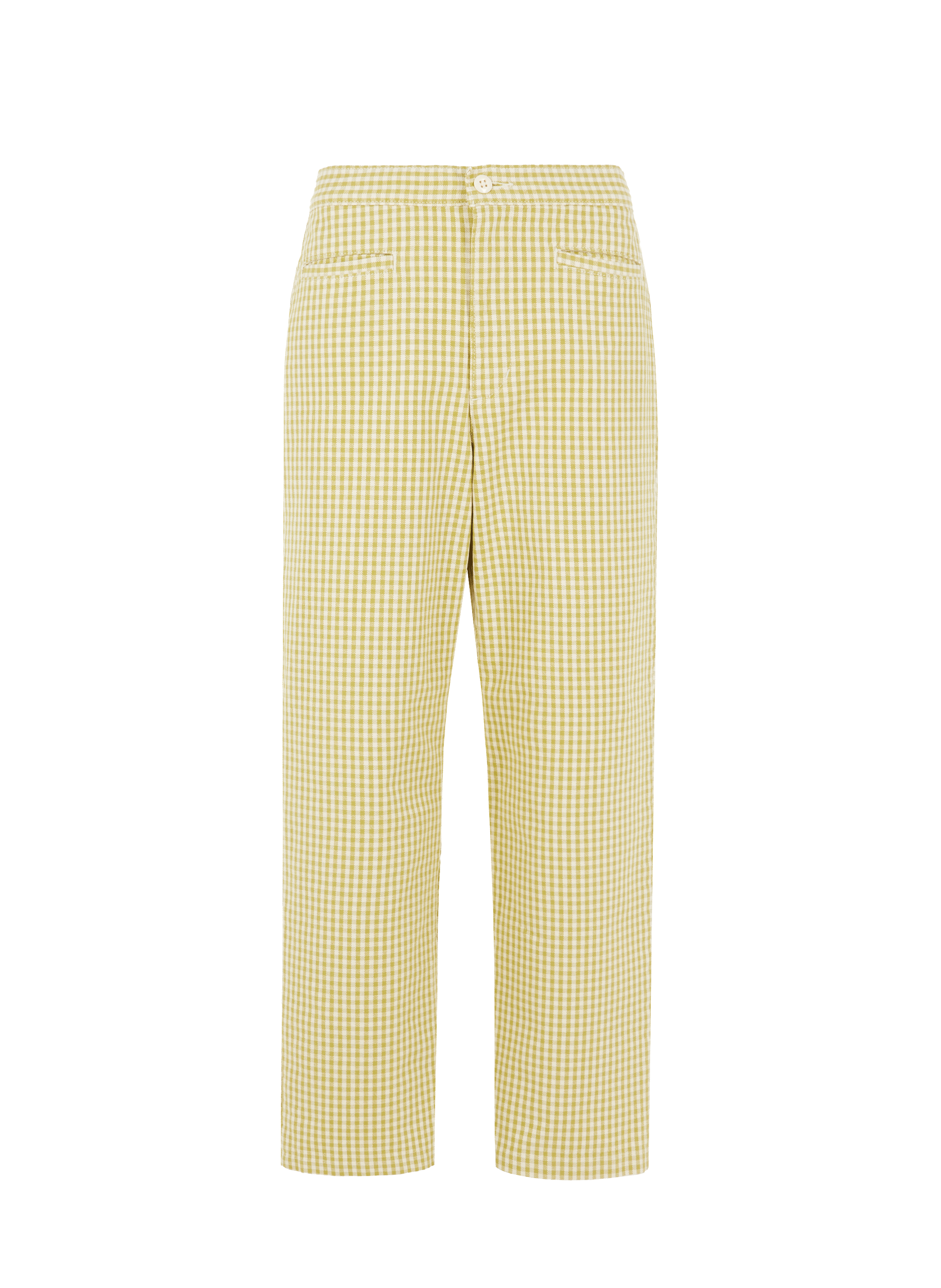 Jean Mom fit à carreaux