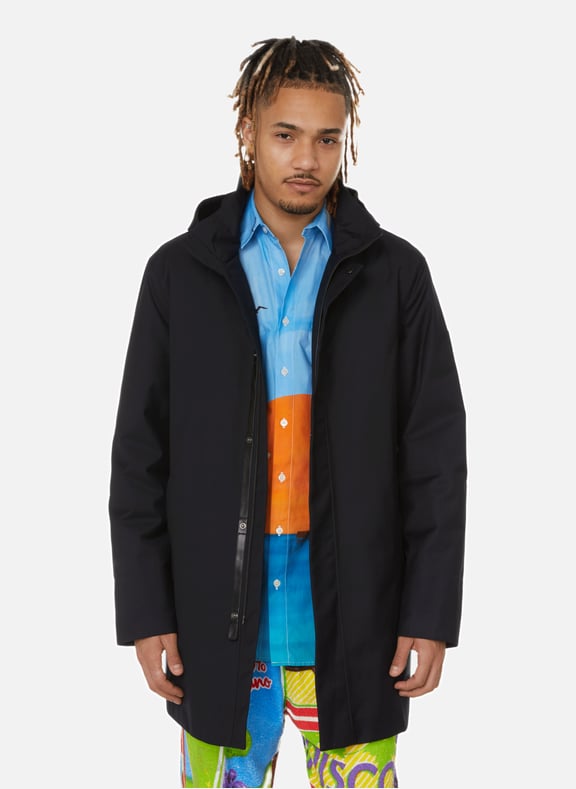 Parka mi-longue Roland Bleu by MACKAGE MACKAGE Parka mi-longue Roland Bleu