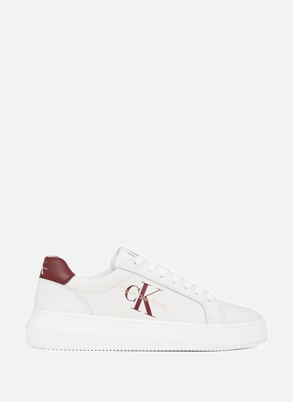 Calvin klein white sneakers women hot sale