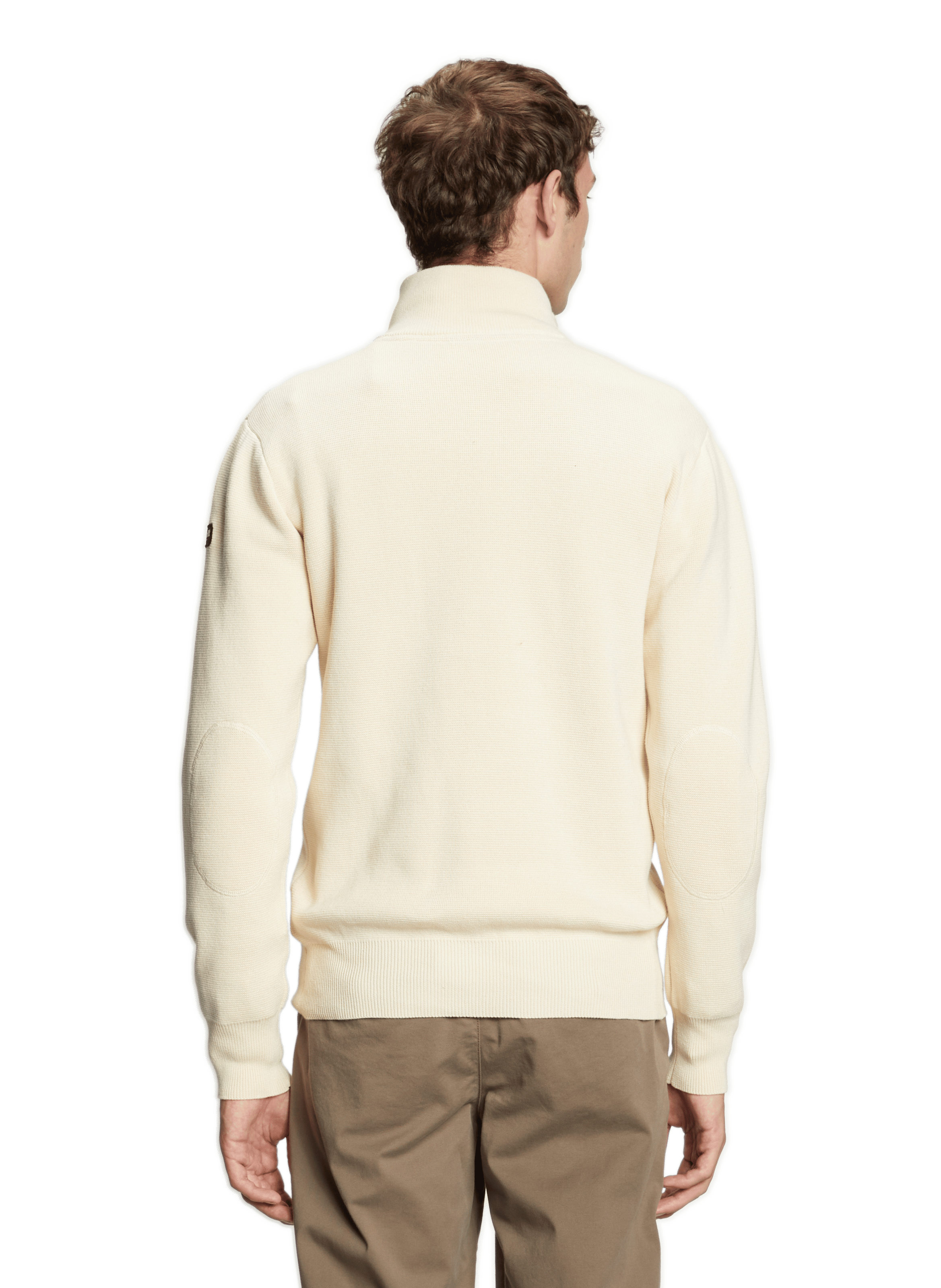 Pull en coton SCHOTT Blanc