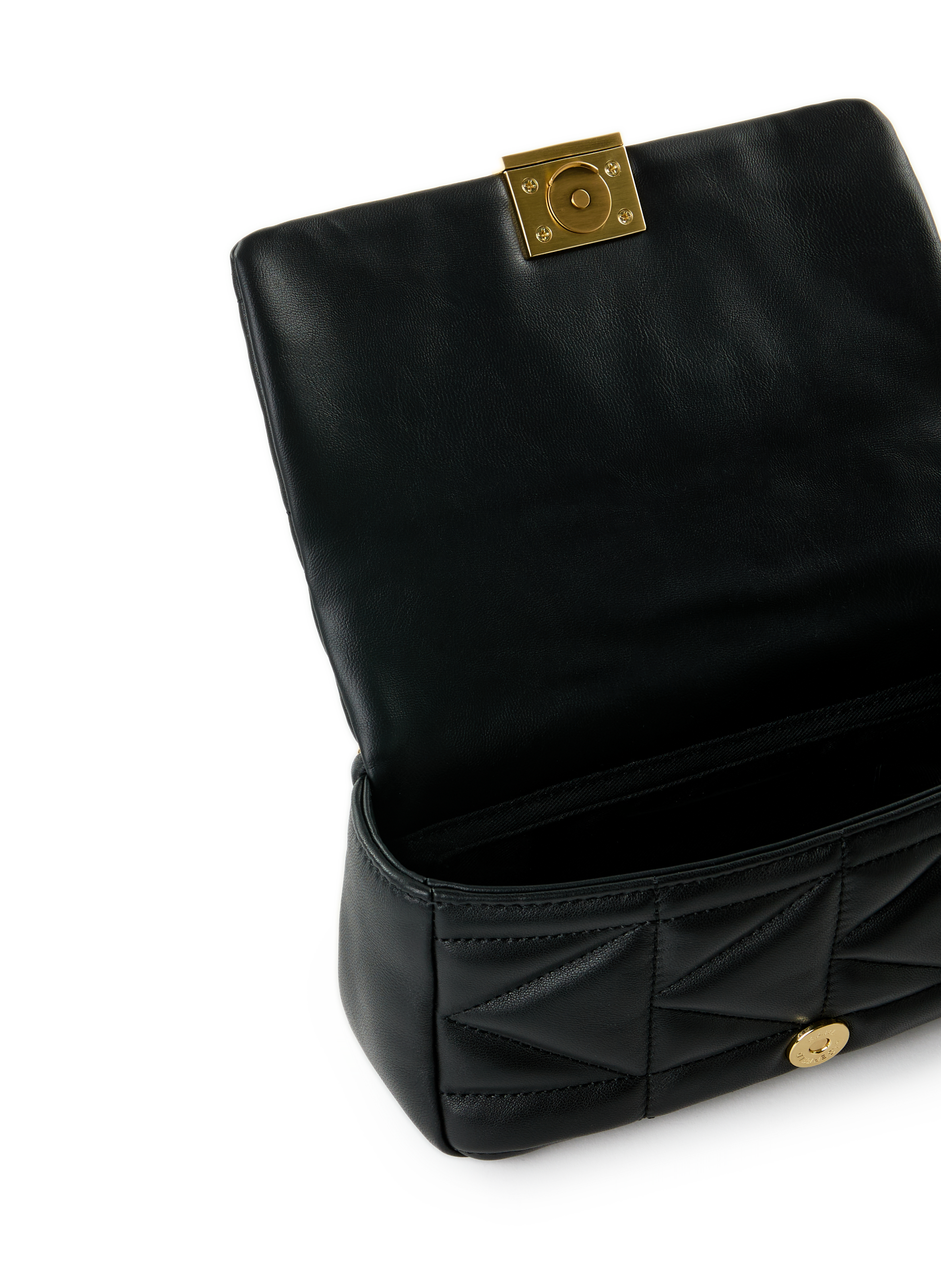 Sac à bandoulière matelassé  Noir