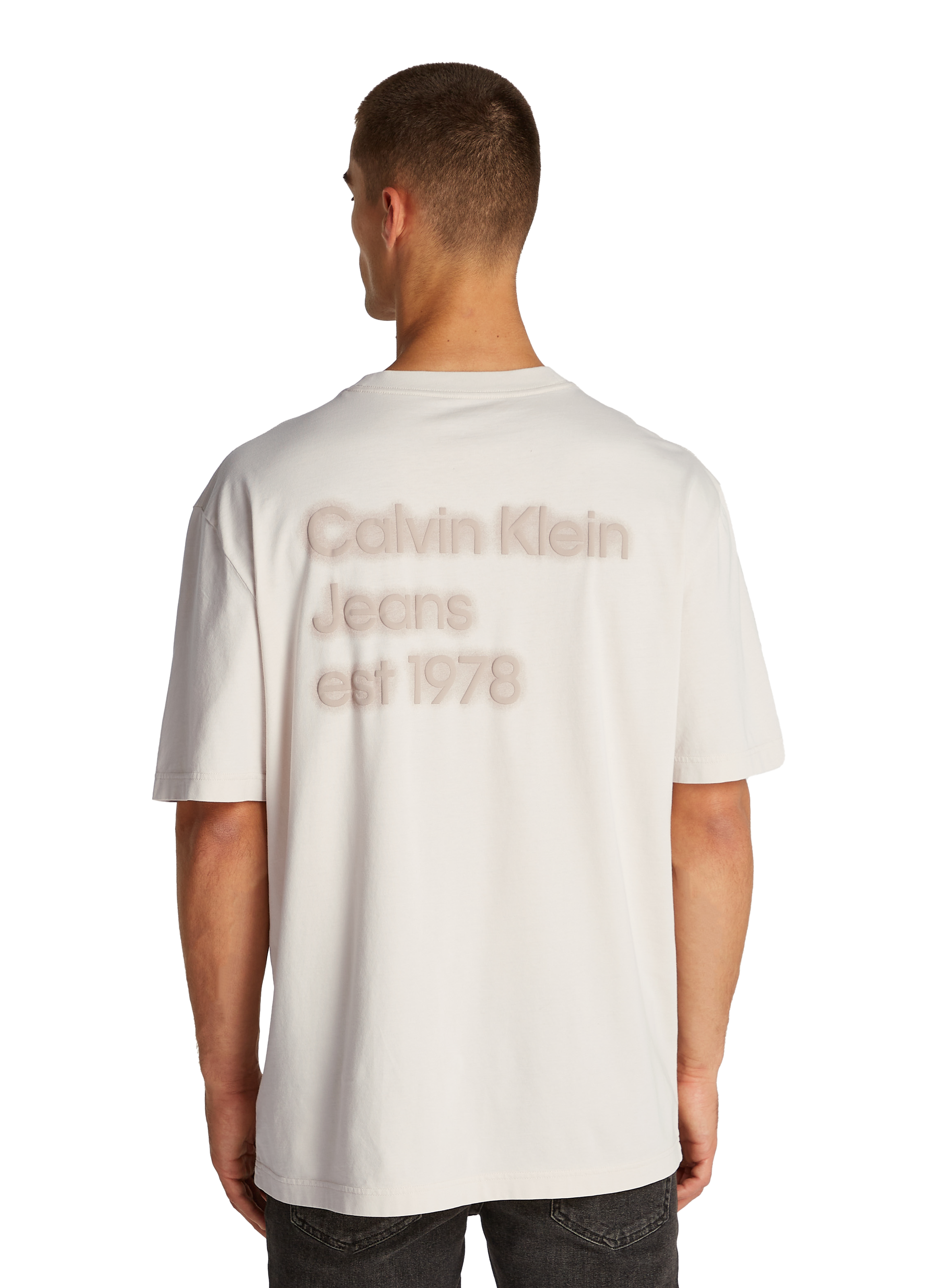 Logo T-shirt CALVIN KLEIN Beige