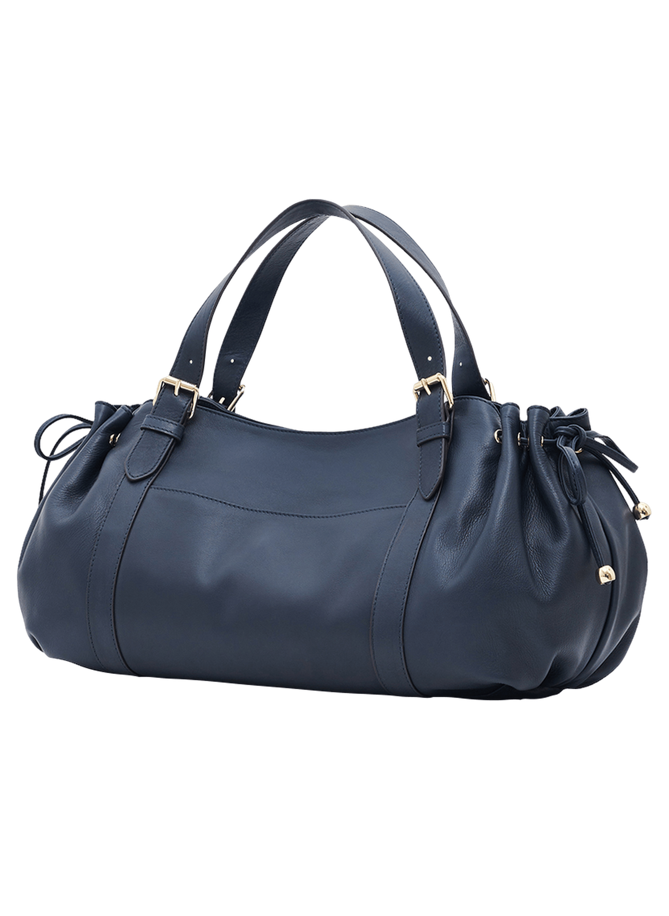 Sac à main en cuir avec poches zippées - st germain GERARD DAREL Bleu