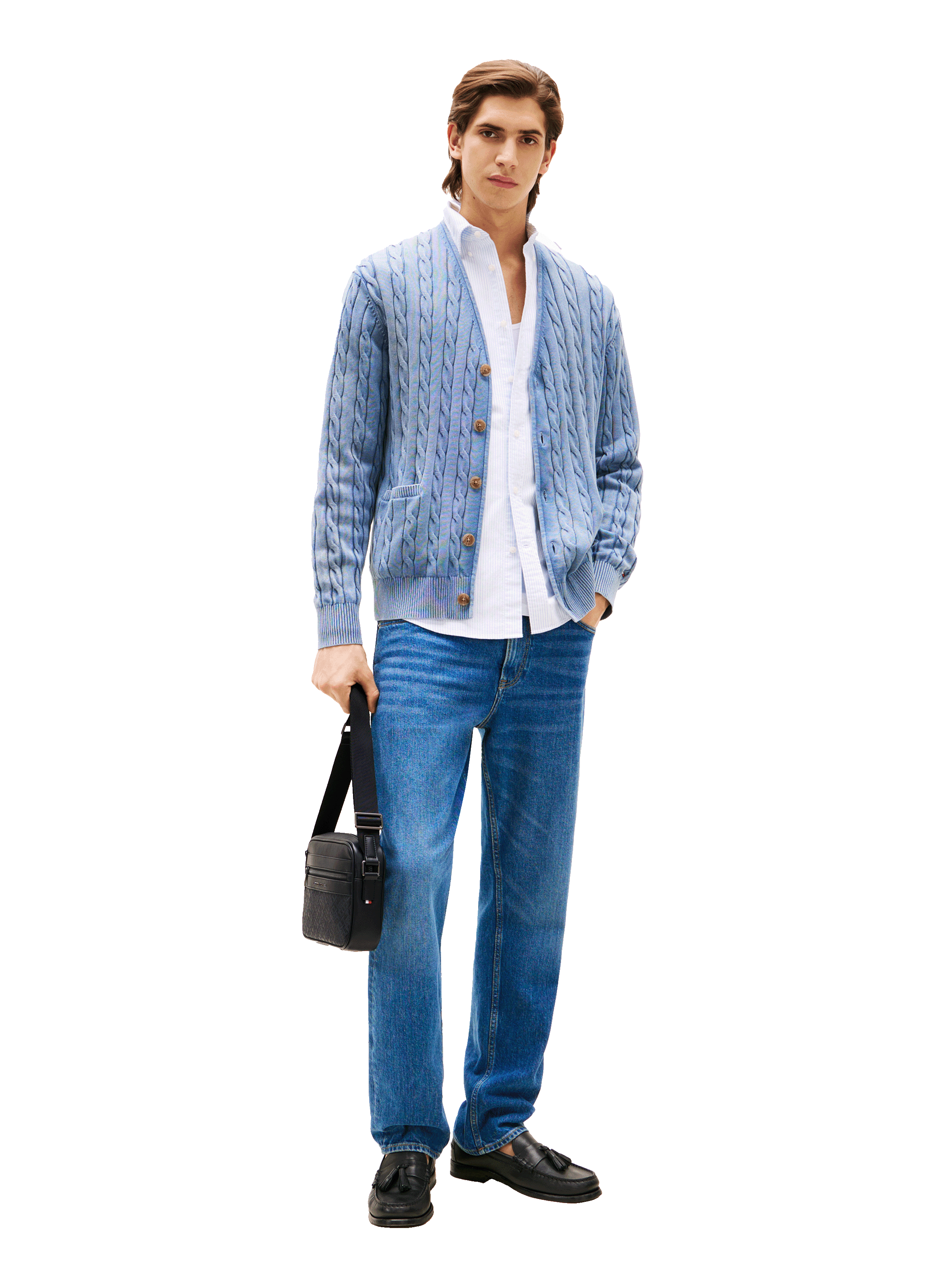 Sac à bandoulière TOMMY HILFIGER Noir