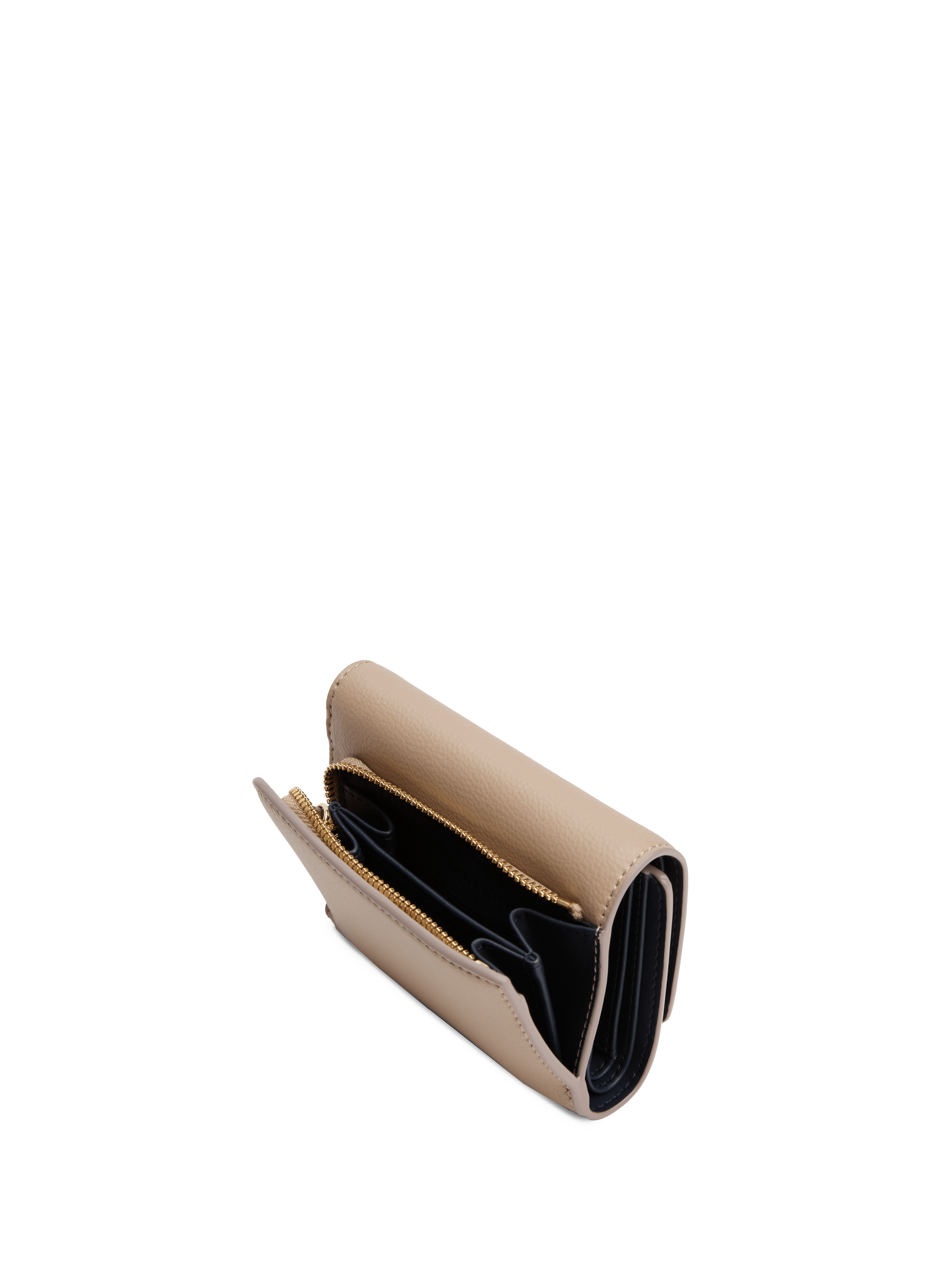 Portefeuille à trois volets TOMMY HILFIGER Beige