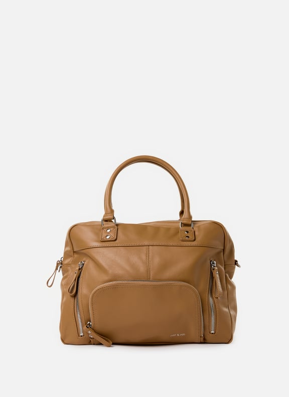 Sac à main Macy en cuir Beige by NAT & NIN NAT & NIN Sac à main Macy en cuir Beige