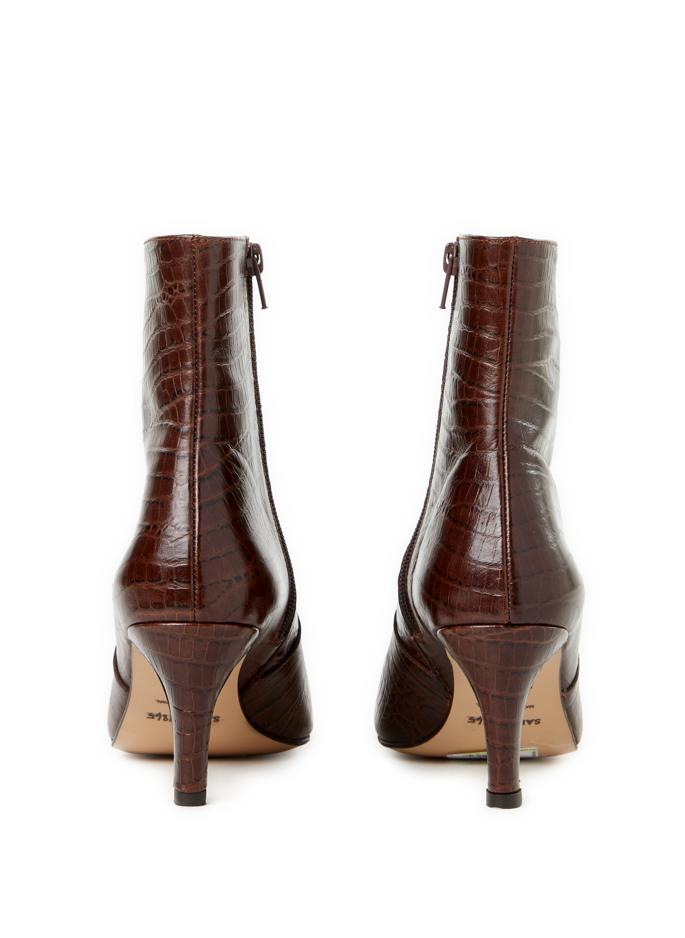 Bottines Divines en cuir SAISON 1865 Marron