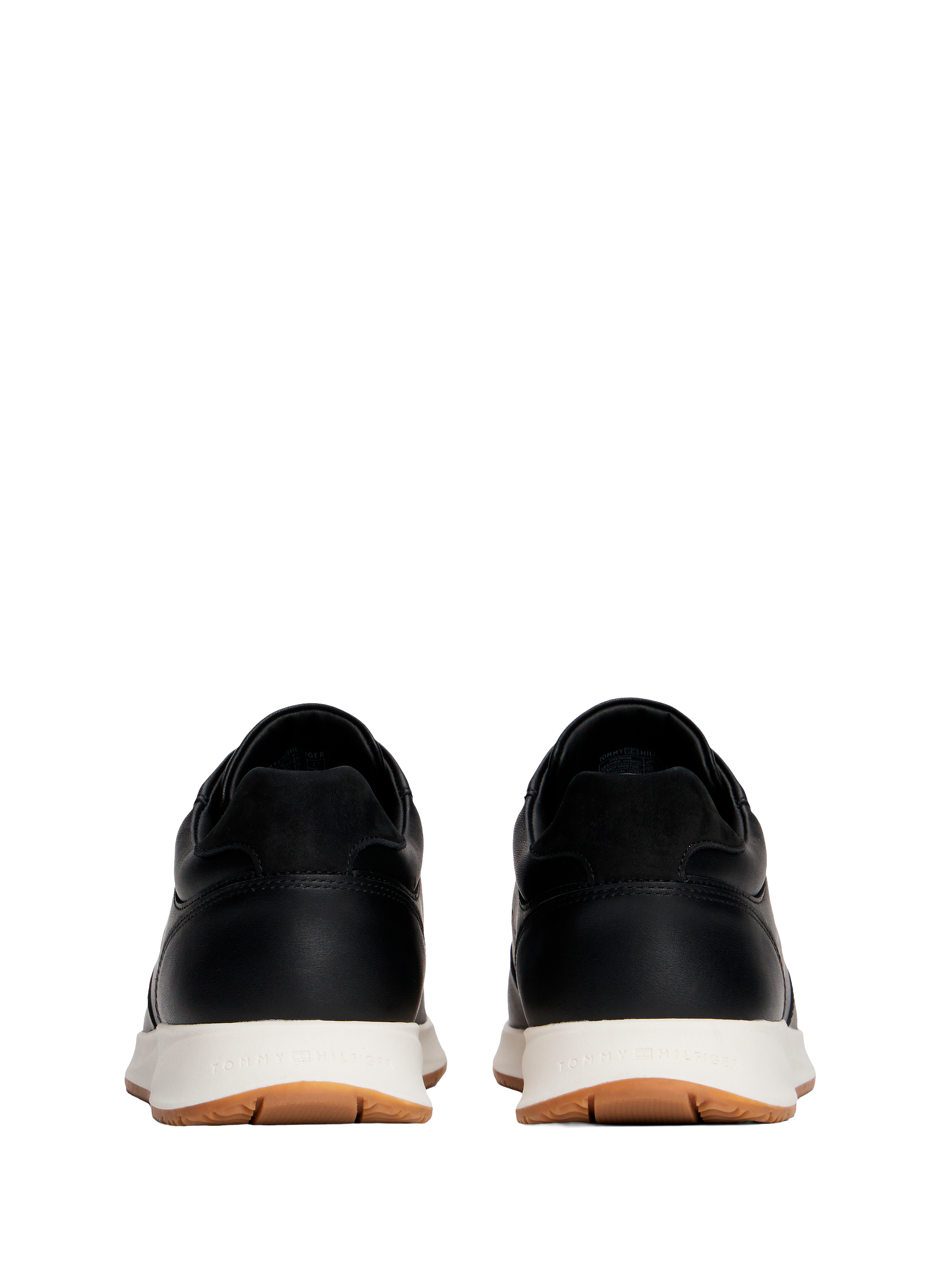 Leather sneakers TOMMY HILFIGER Black