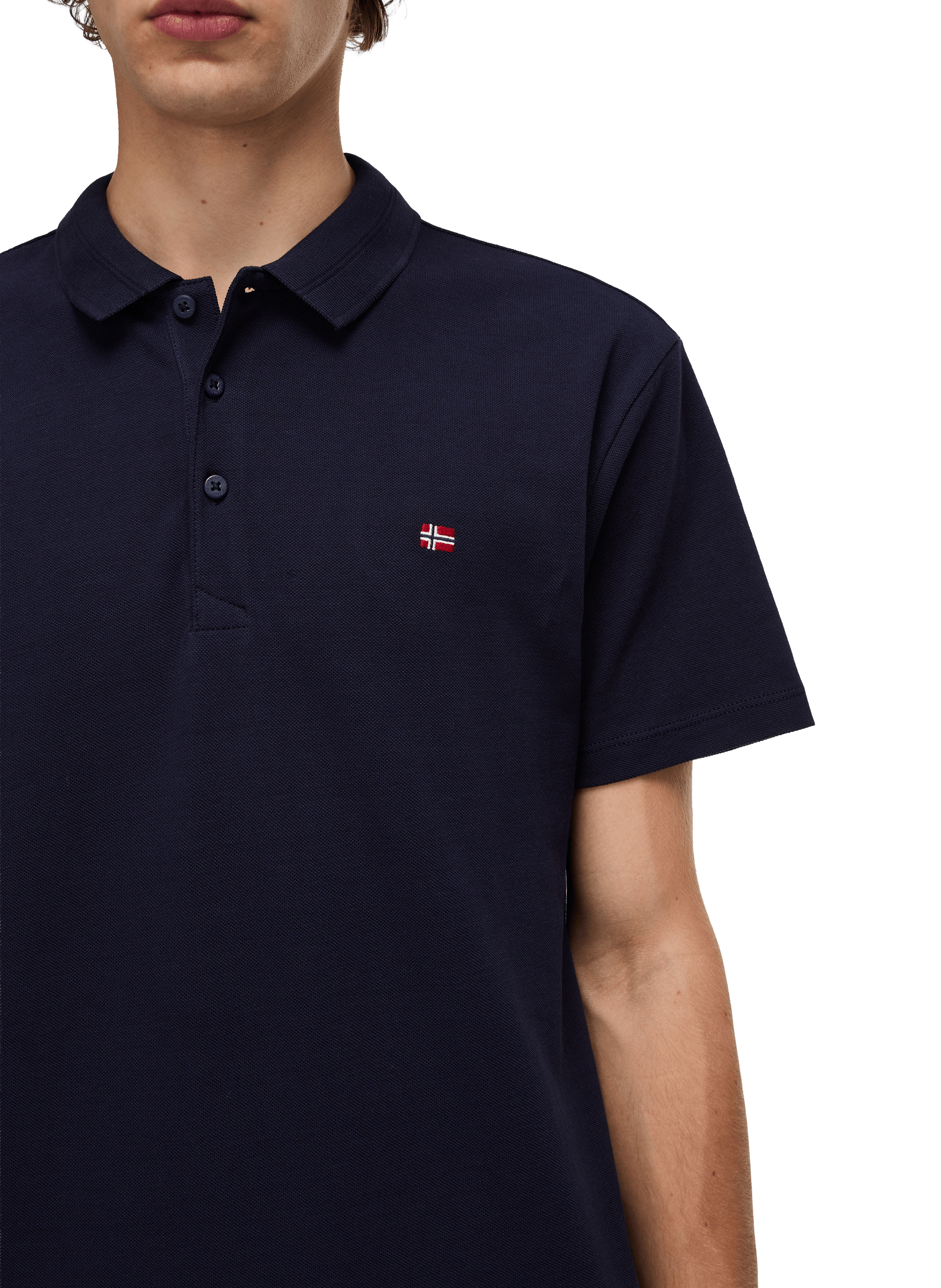  Cotton polo shirt  NAPAPIJRI Blue