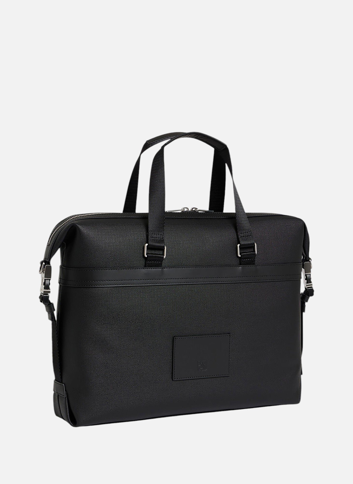 Porte documents 15" maurice en toile enduite LE TANNEUR Noir