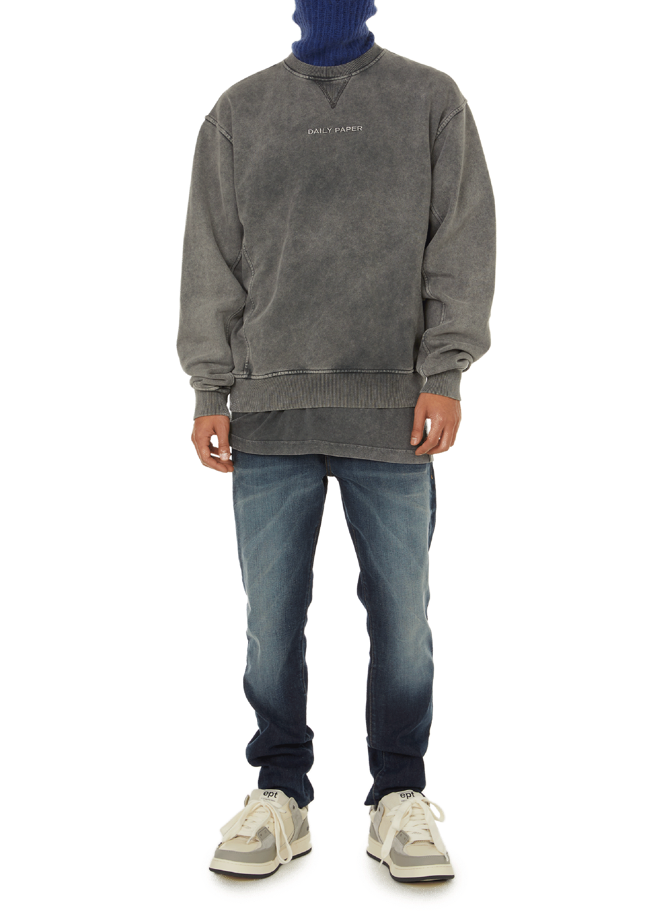 Ribbed balaclava SAISON 1865 Blue