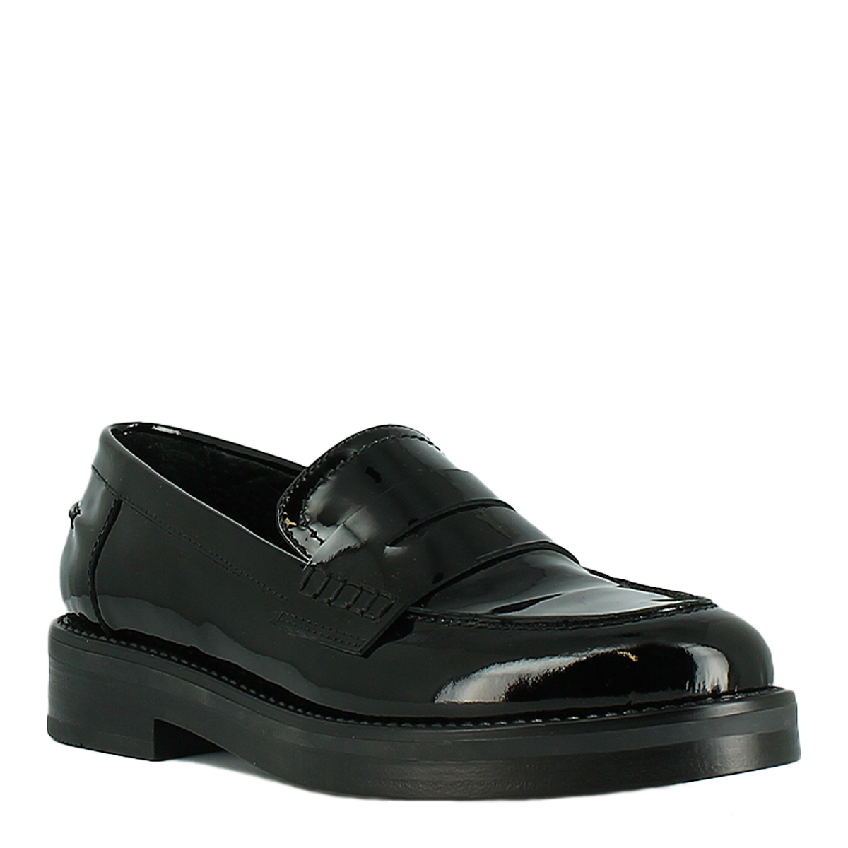 Mocassins en cuir mirna JONAK Noir