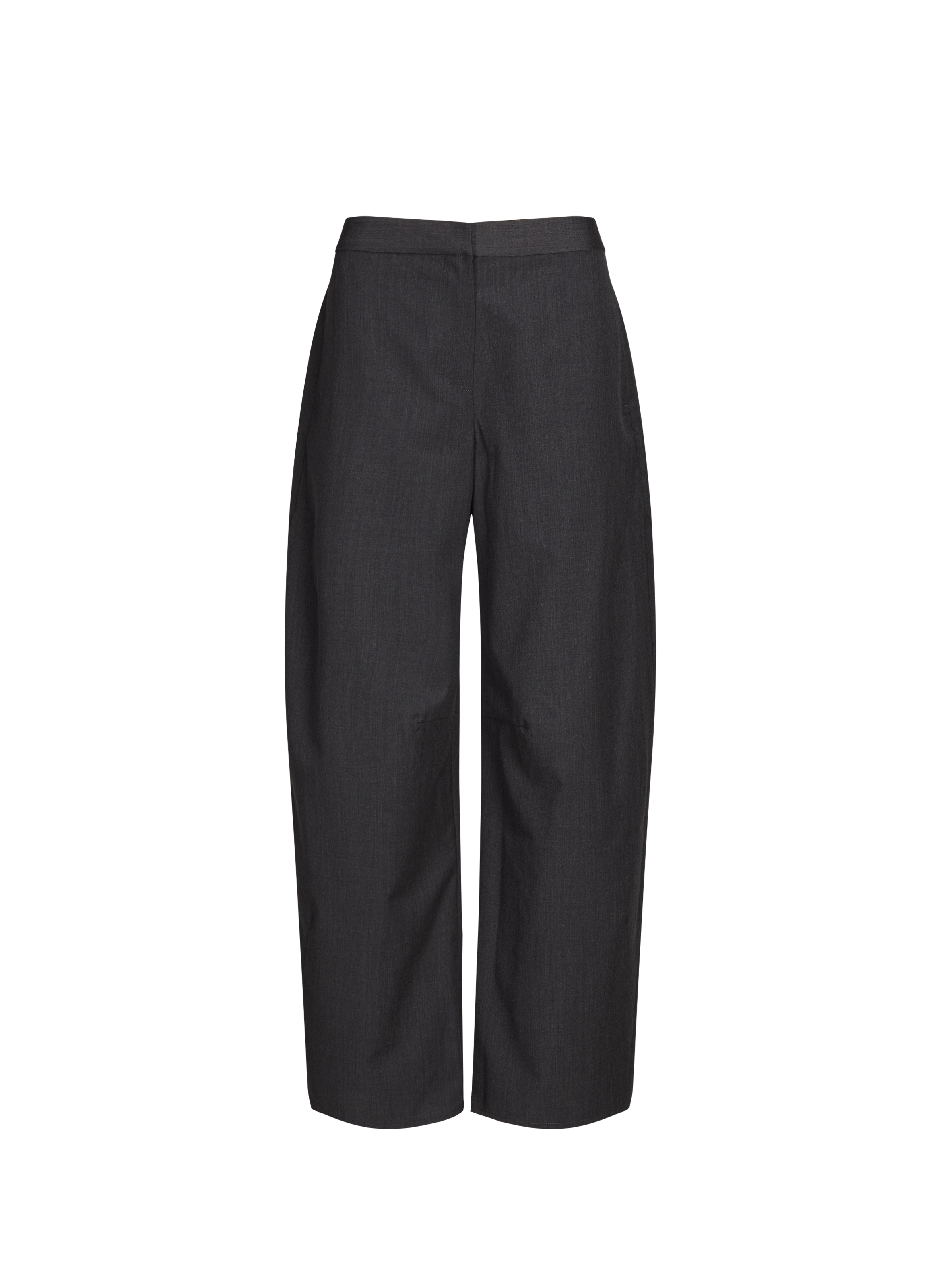 SAMSOE SAMSOE Solid Flowy Pants Grey