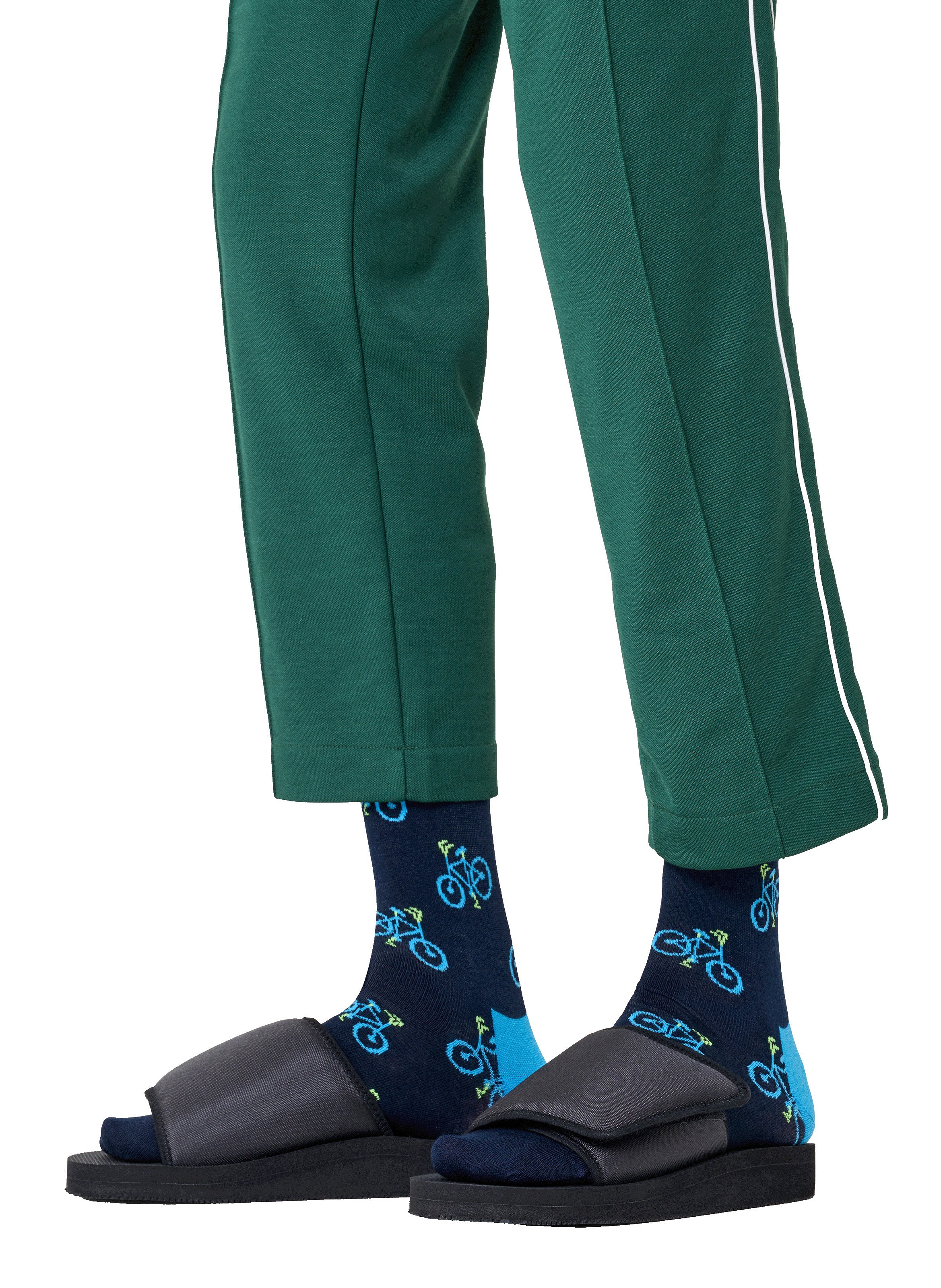 Chaussettes hautes en coton mélangé HAPPY SOCKS Multicolore