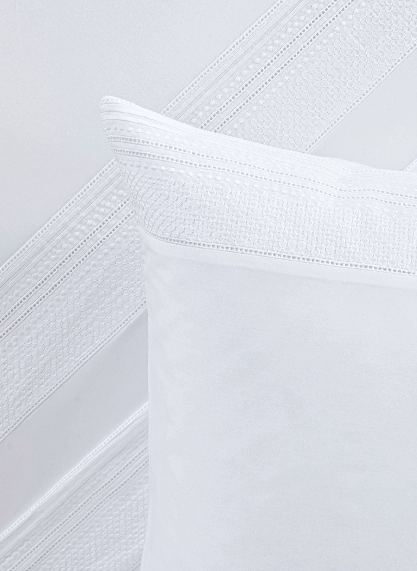 Housse de couette chateau ANNE DE SOLENE Blanc