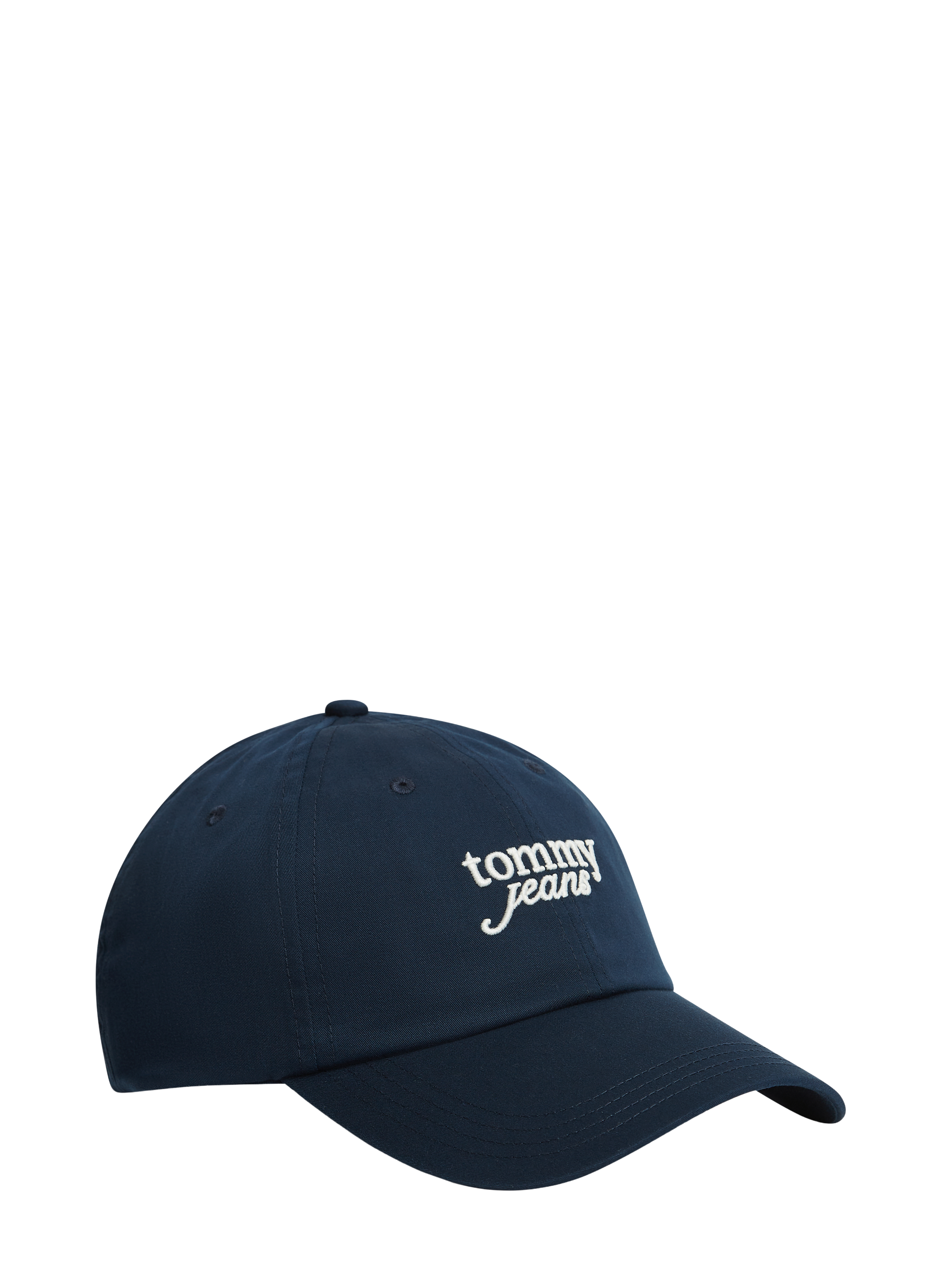 Casquette broderie marque en coton TOMMY HILFIGER Bleu