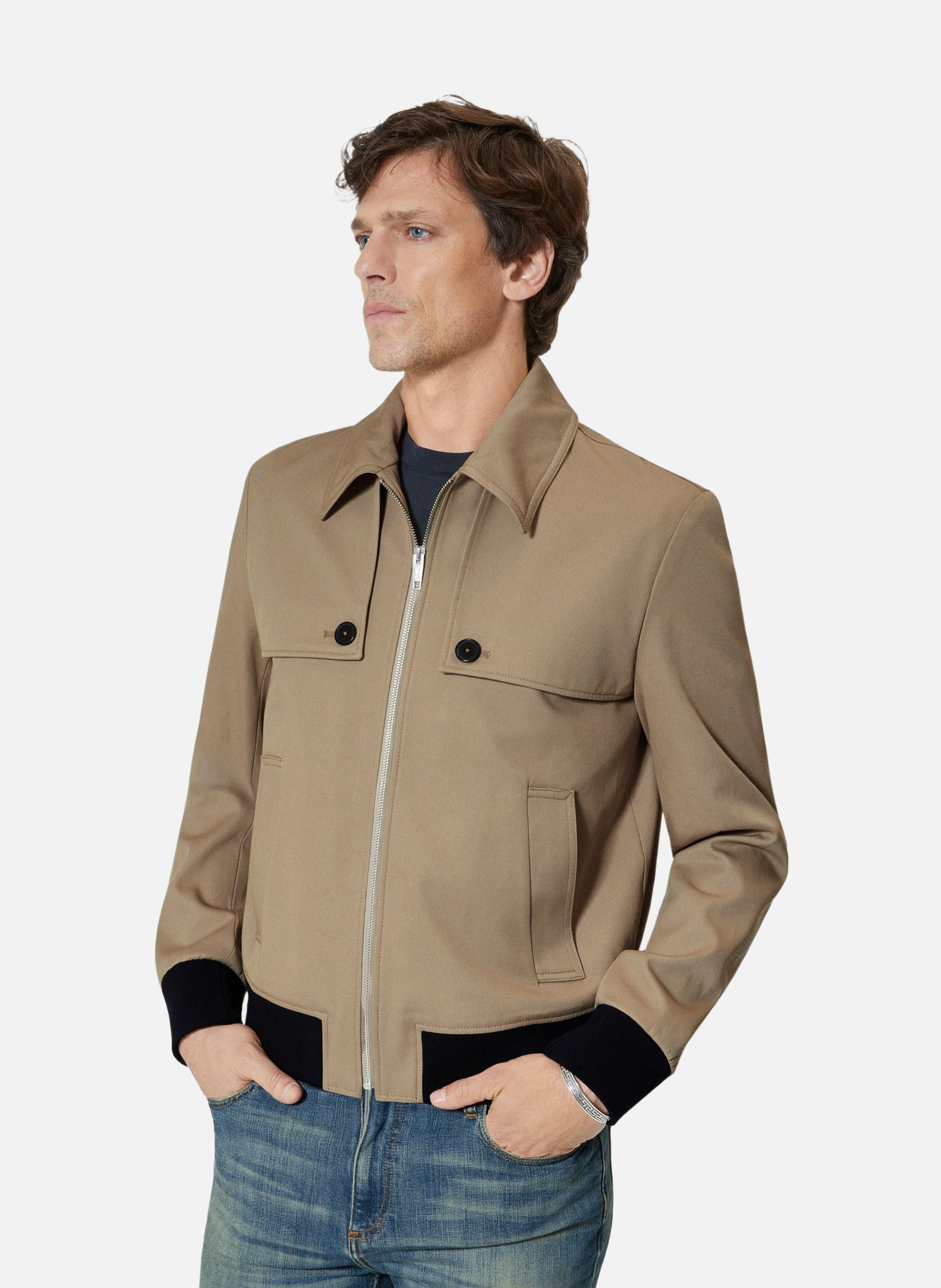 Blouson à bavolets THE KOOPLES Beige
