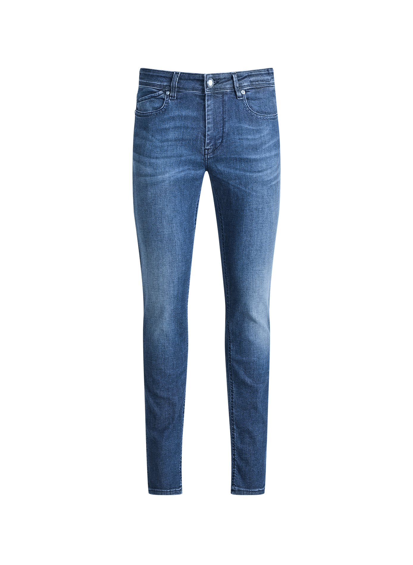 Jean slim Rubens-Z en coton mélangé RE HASH Bleu