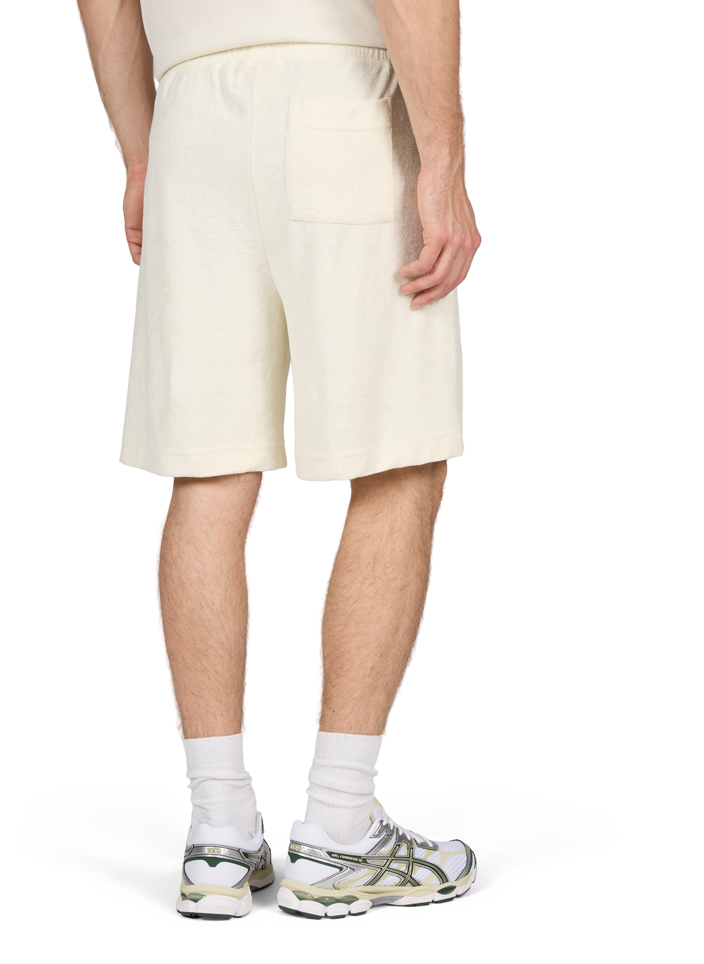 Short in blended cotton sponge GERTRUDE ET GASTON Beige
