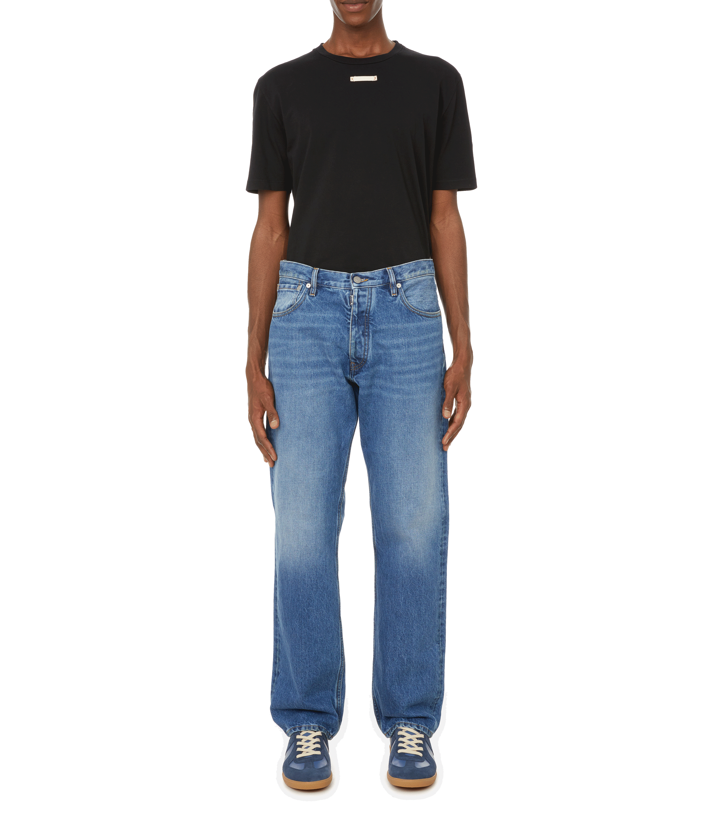 Straight-cut jeans MAISON MARGIELA Blue