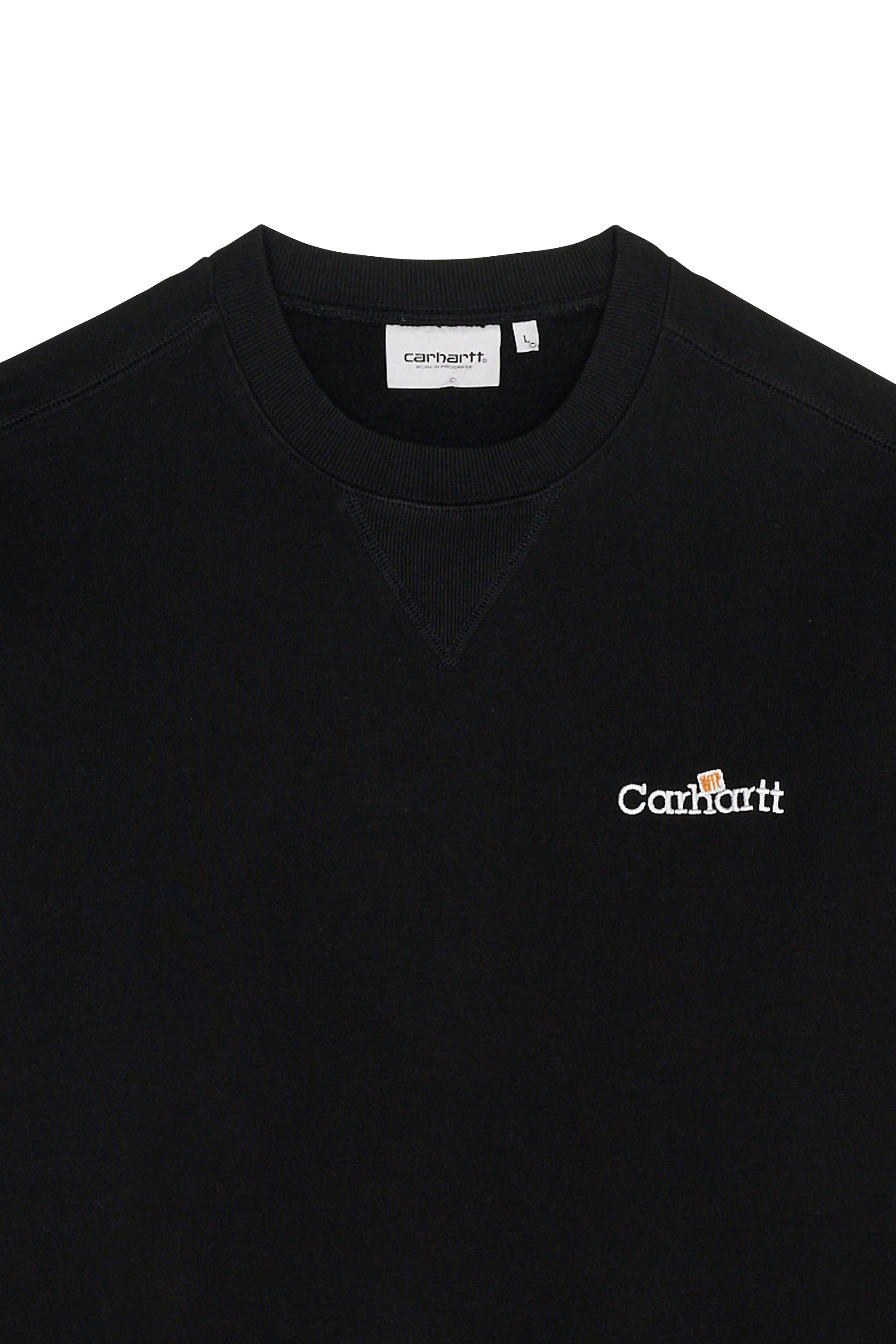 Sweatshirt wip label sweat CARHARTT WIP Noir