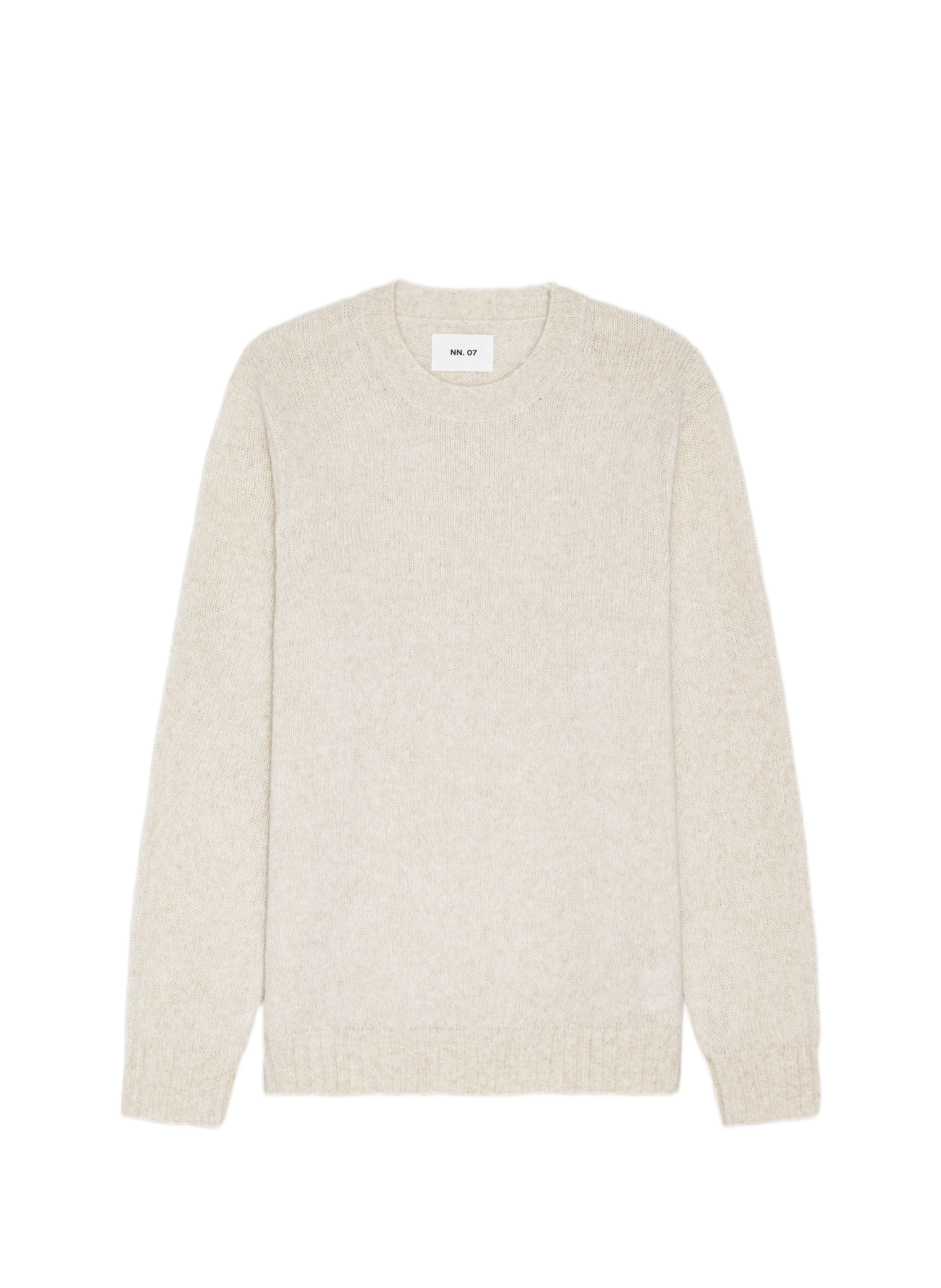 Pull droit Lee en laine mélangée NN.07 Beige