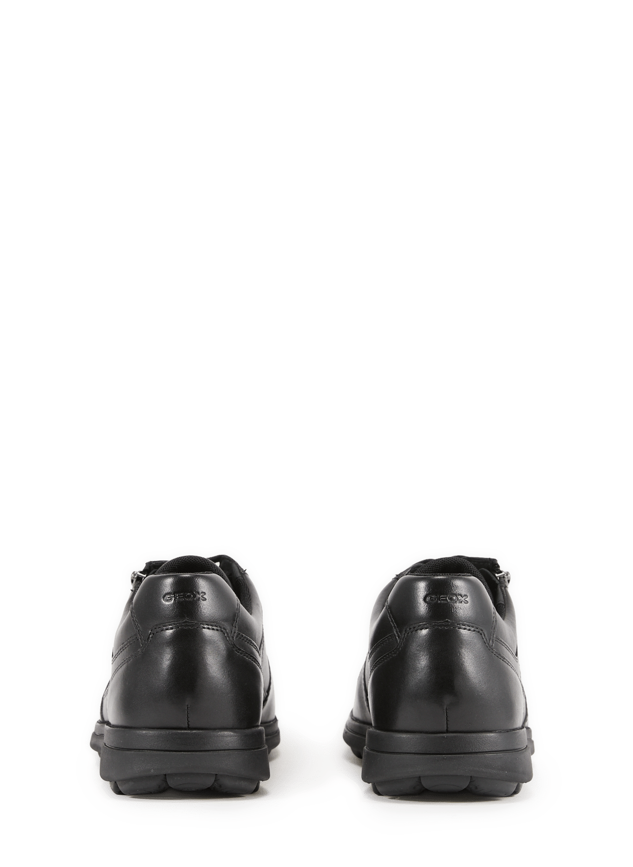Sneakers basse in pelle GEOX Nero