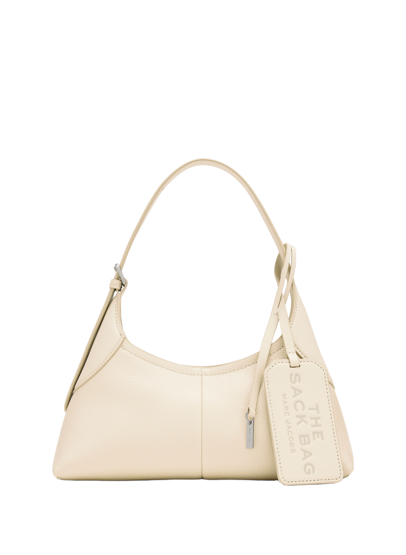 The Small Belted leather handbag MARC JACOBS White