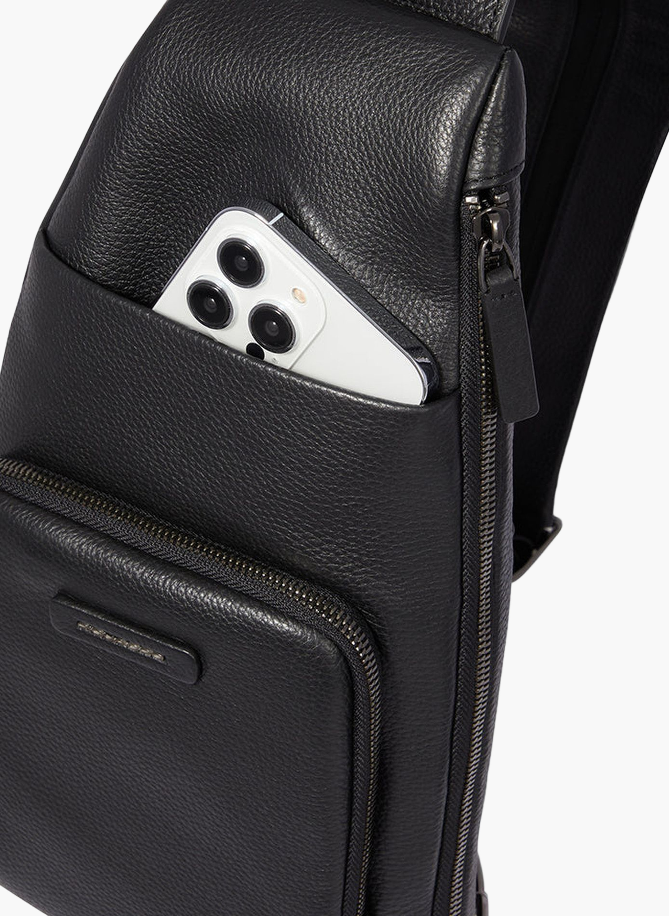 Sac de poitrine pour ipad®mini PIQUADRO Noir