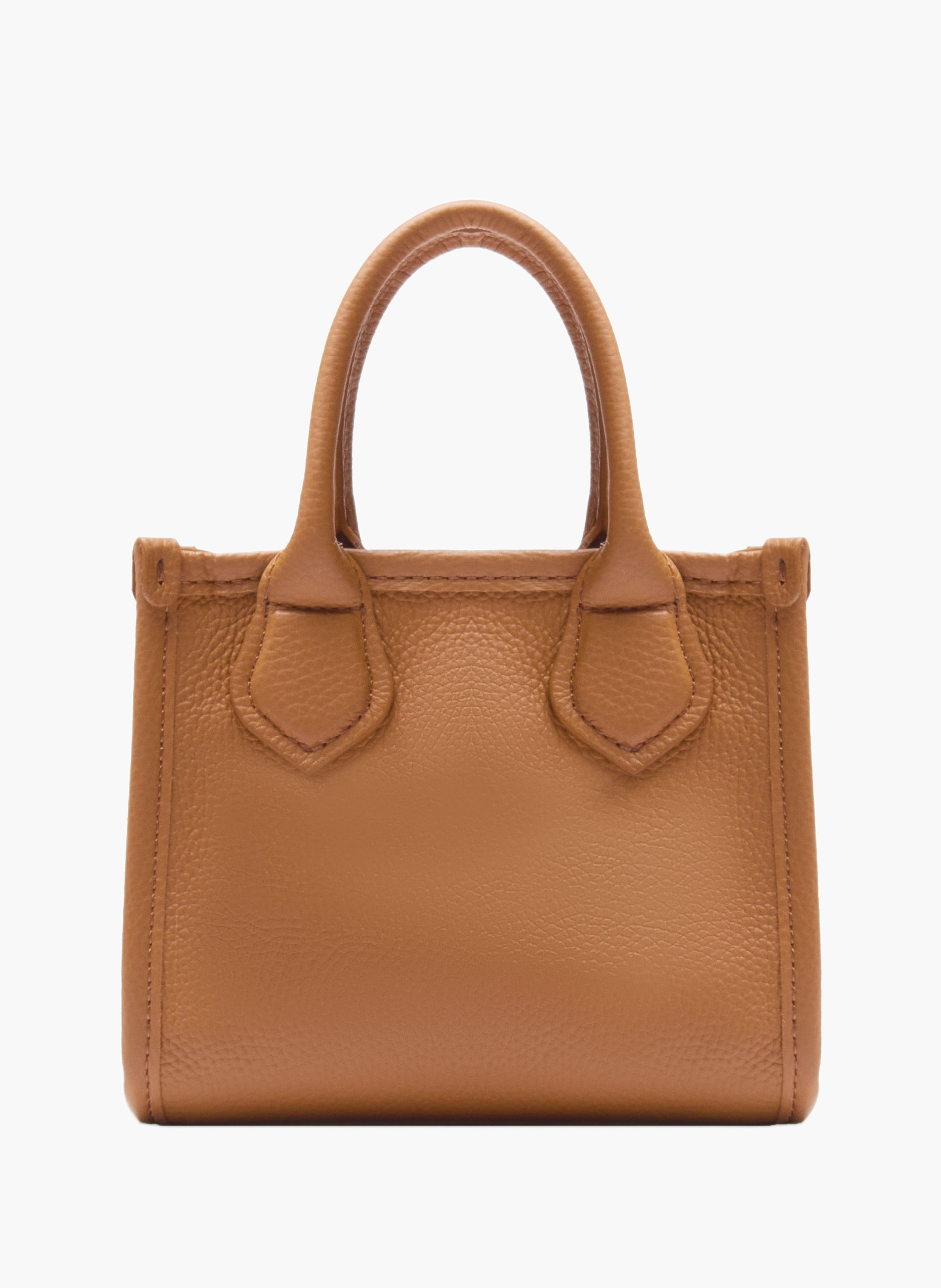 Mini sac cabas zippé double porté jour de lancel en cuir LANCEL Marron