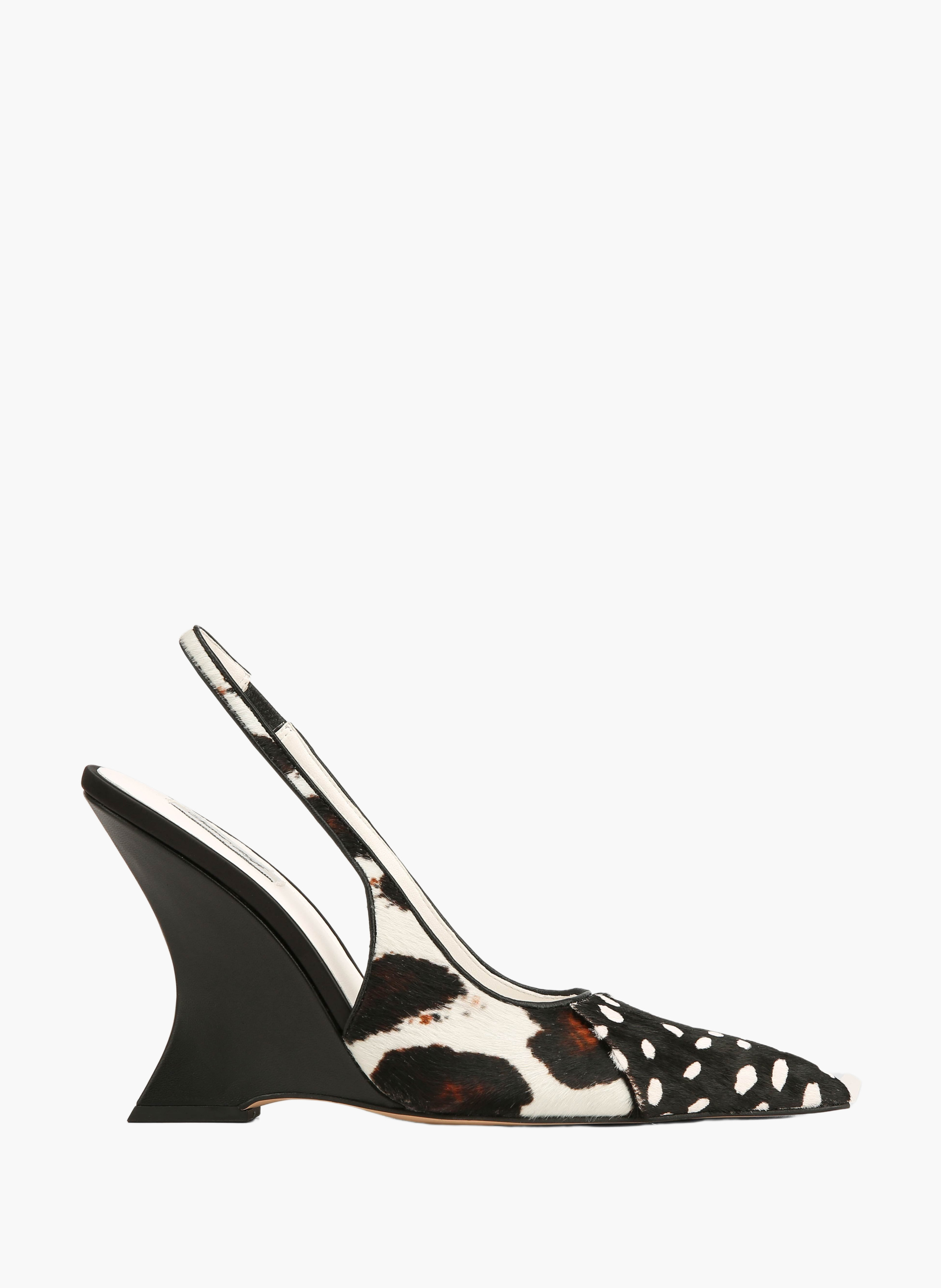 Chaussures à talons liquor en cuir poulain NAKED WOLFE Multicolore