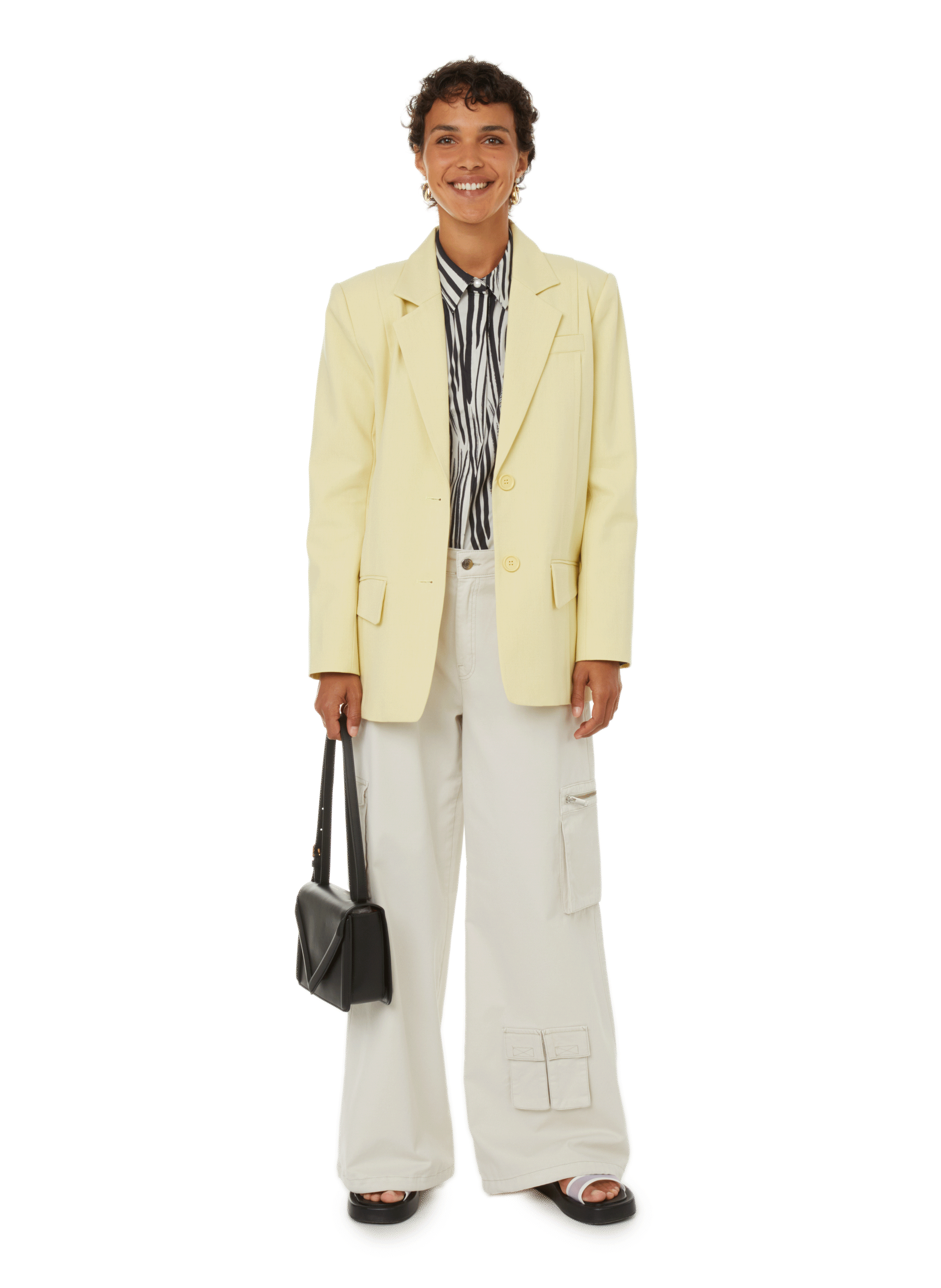 Leather shoulder bag MANSUR GAVRIEL Black