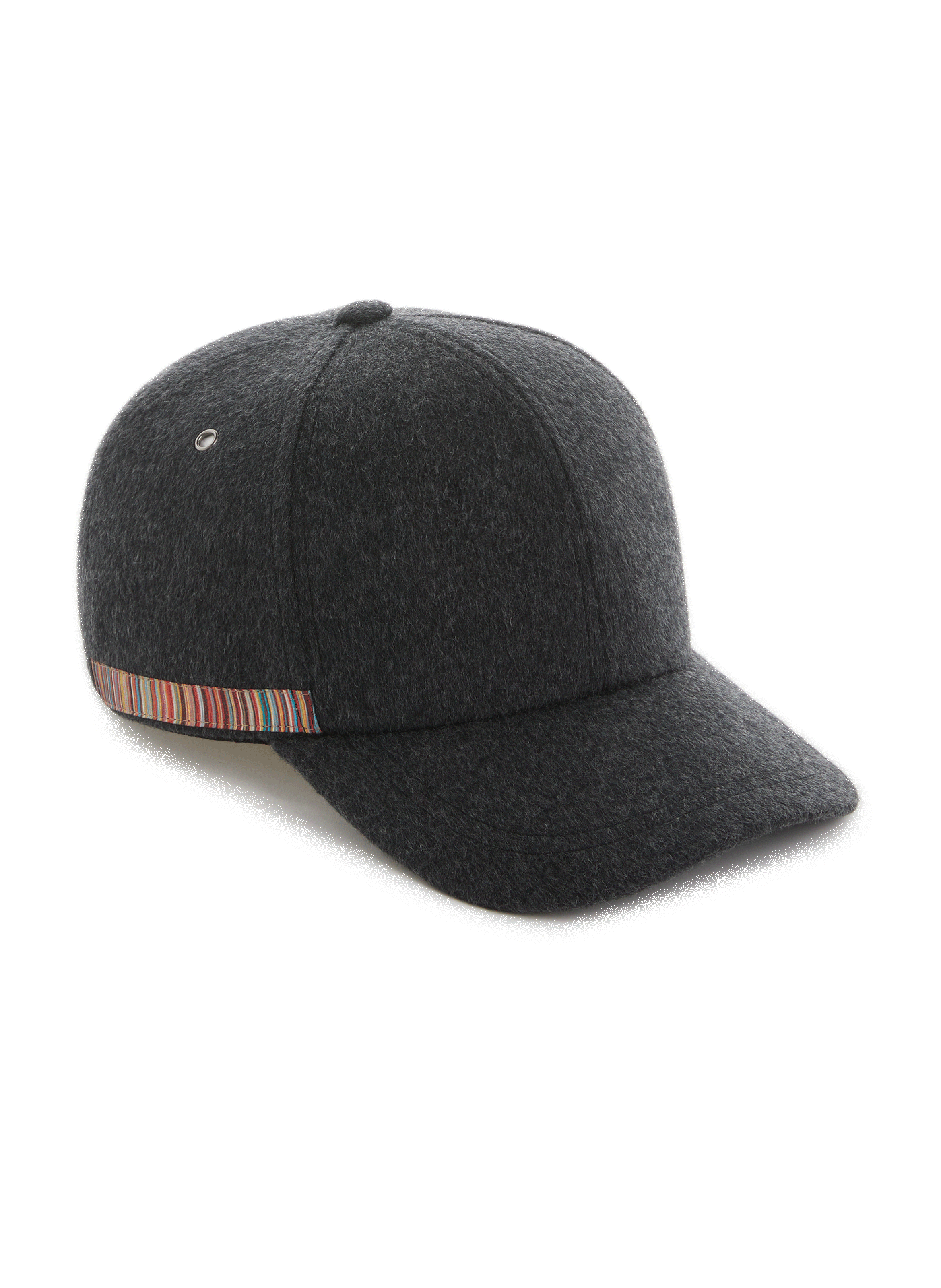 Casquette en cachemire et laine