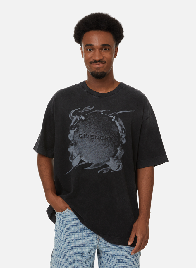 Lockeres Baumwoll-T-Shirt GIVENCHY