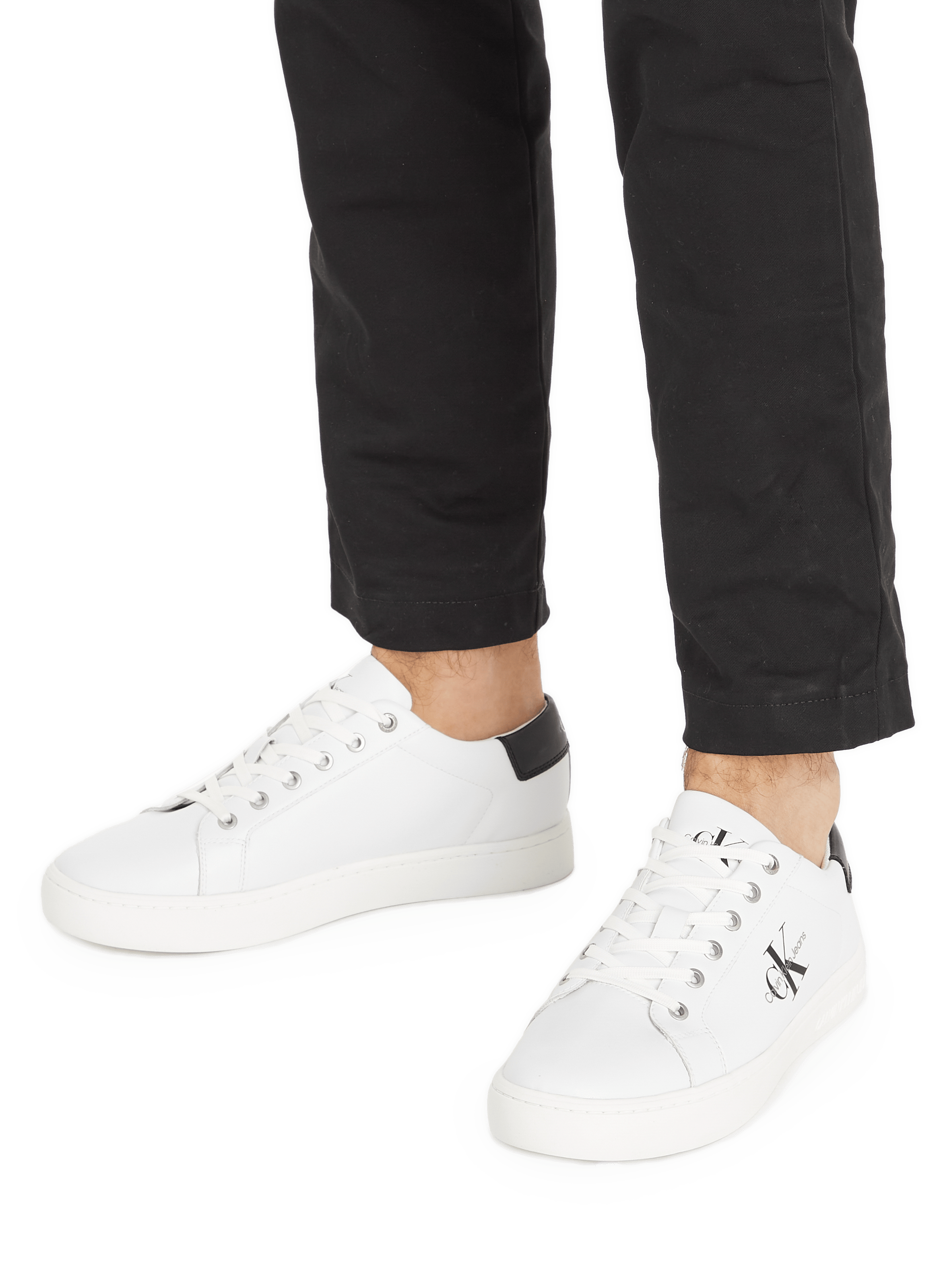 Baskets à logo CALVIN KLEIN Blanc